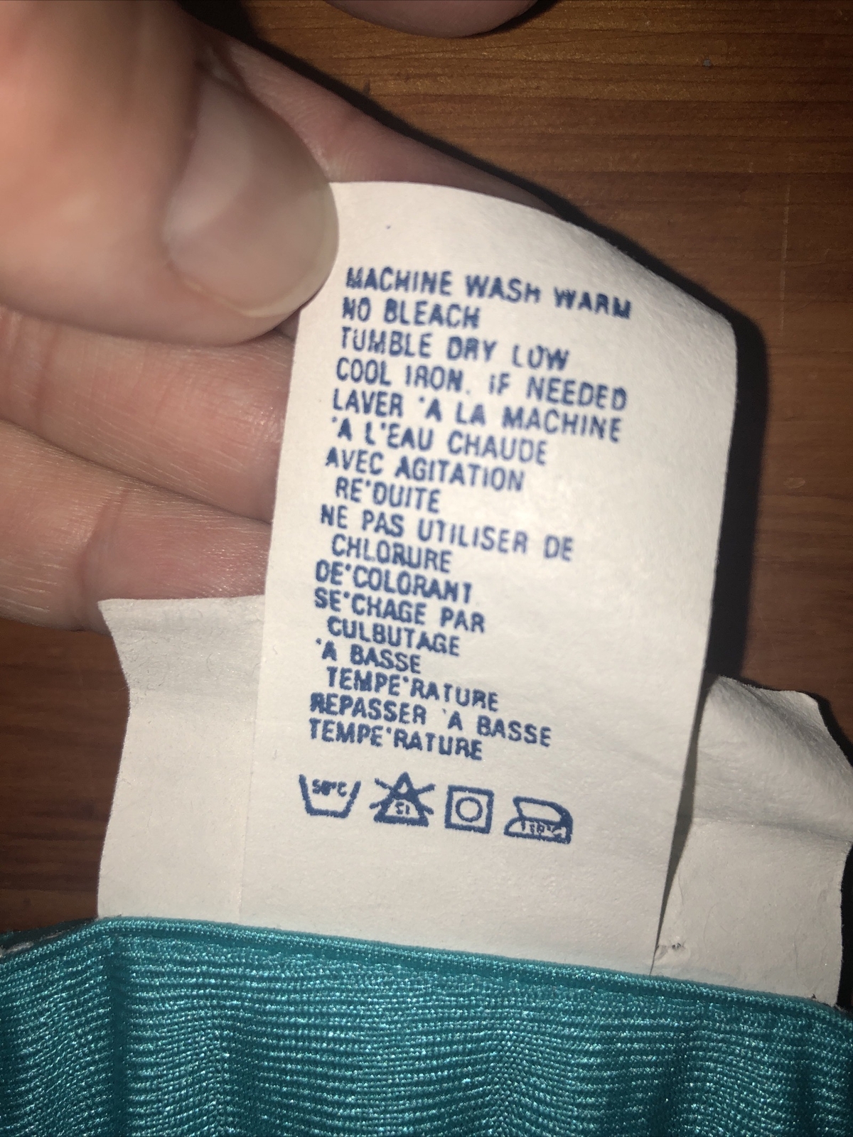 Vintage Long Teal And Black Sleeveless Nightgown S-M Petite