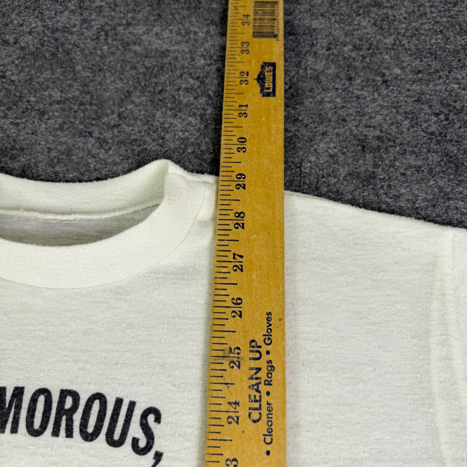 Vintage 1990 Snarelle Aquarius Zodiac Bear T-Shirt White Single Stitch Medium