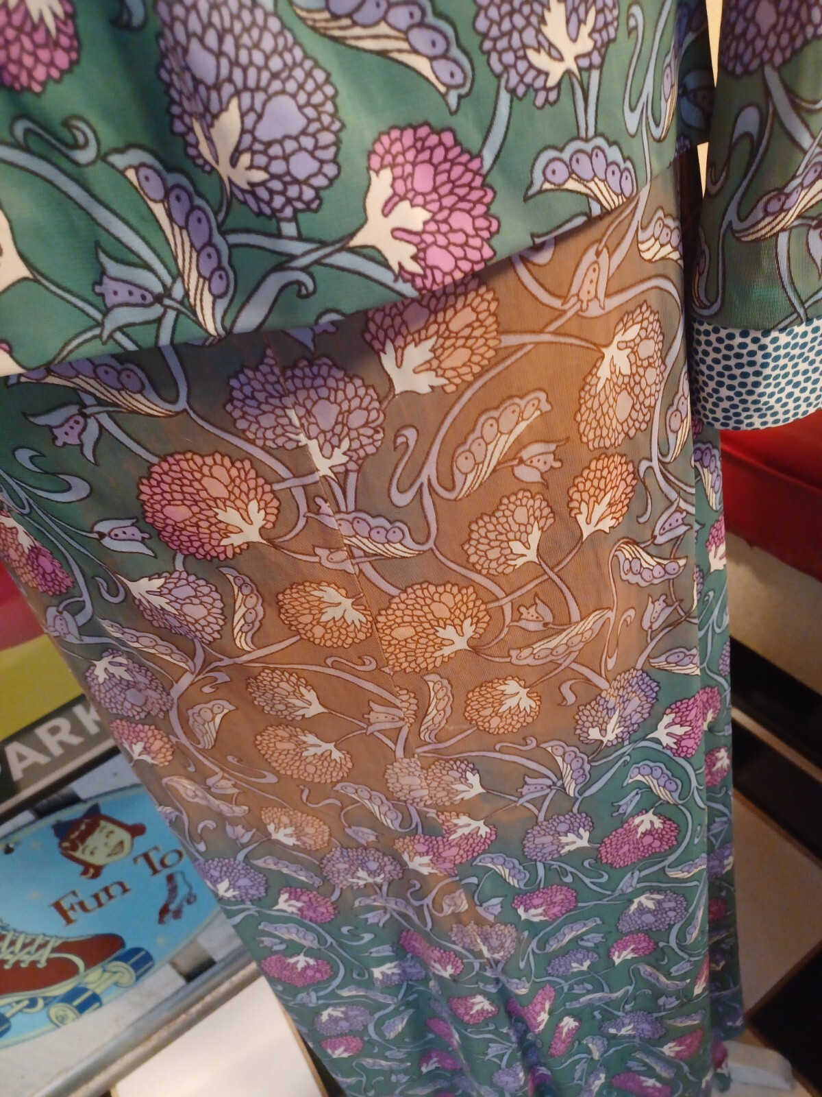Vintage Mid-century 1970s Two-piece Maxi Dress With Jacket **FLAWS** MCM Mod