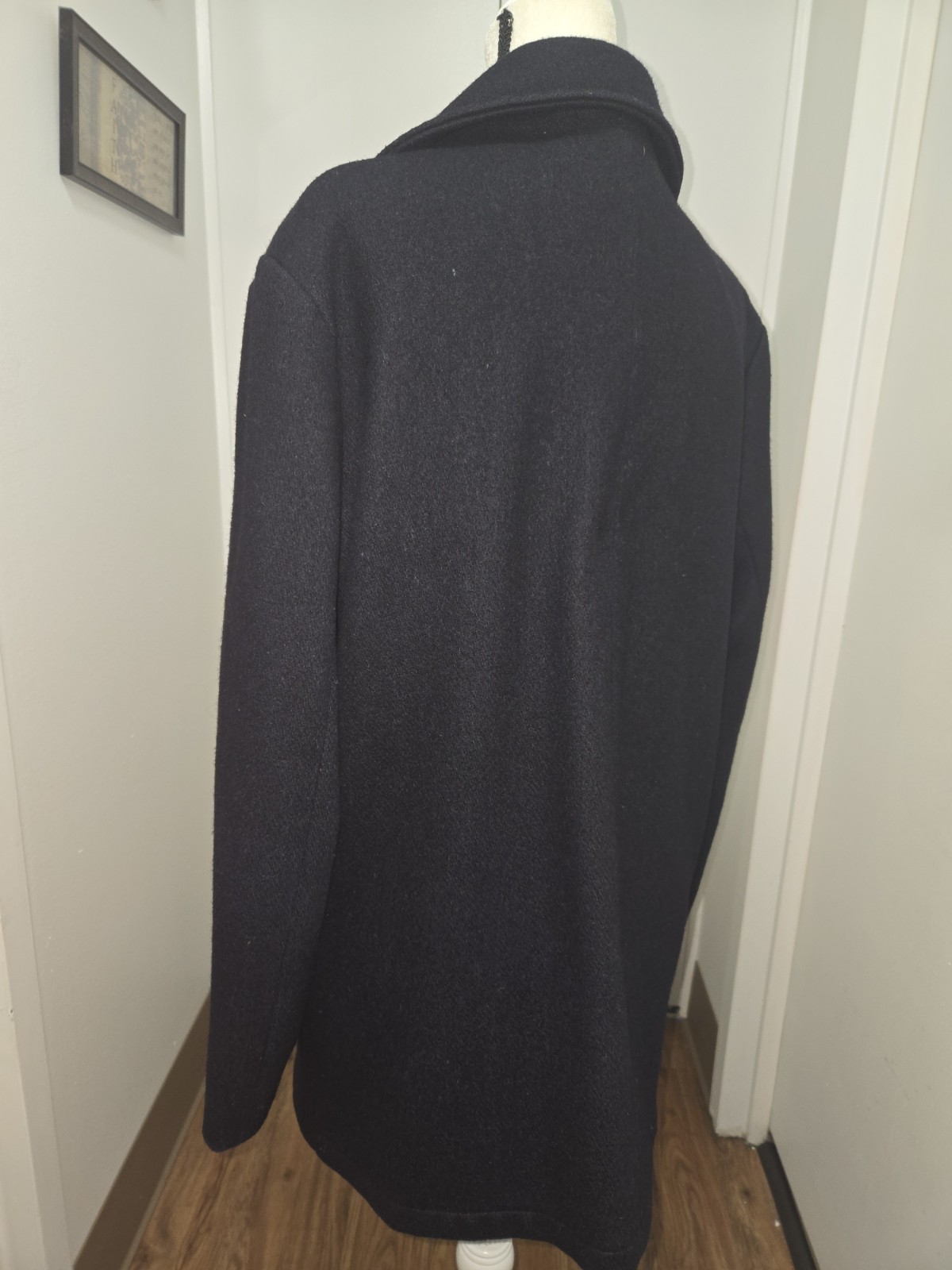Woolrich Vintage Wool Blend Women Peacoat Size L