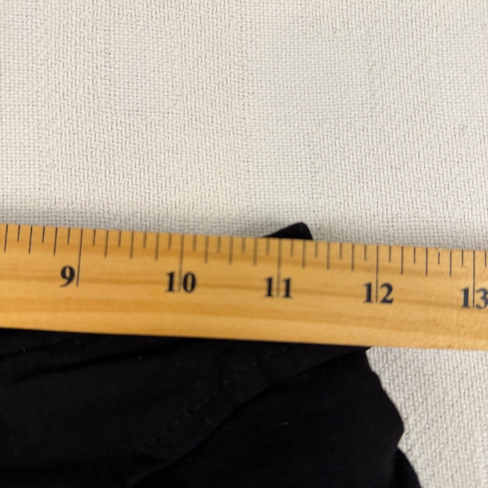 Workshop Clothing Black High Waisted Button Accent Rayon Shorts Vintage Size 9
