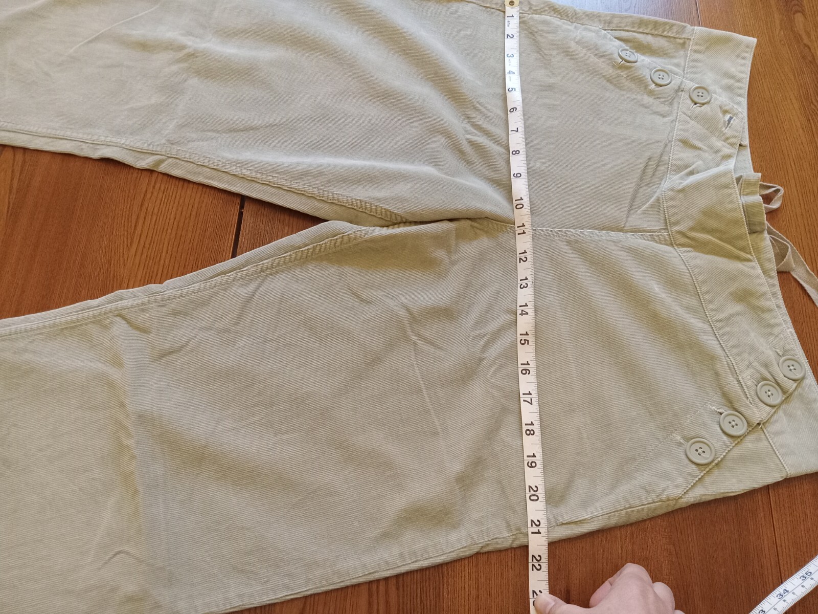 Vintage Delia’s Juniors XL Sweater And 13/14 Corduory Tan Pants With Wide Flare
