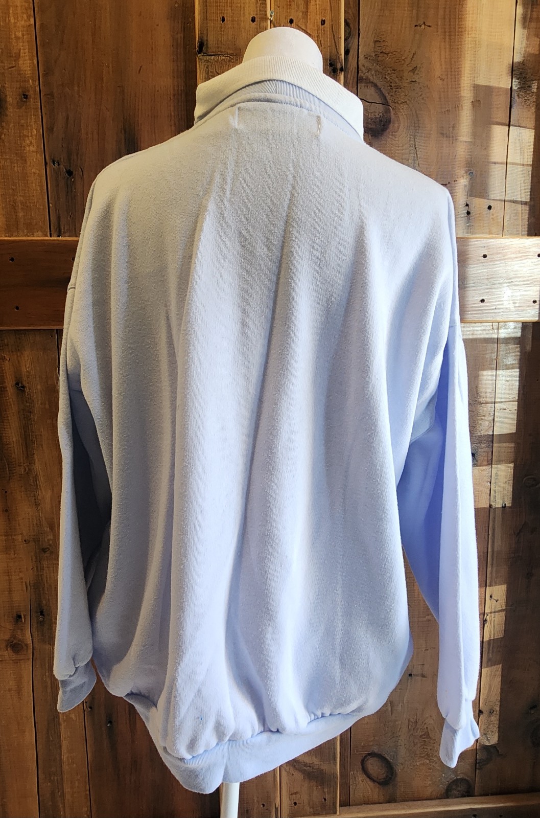 Vintage Women’s Penguin Heart Collared Sweater By The Classics 40/20W