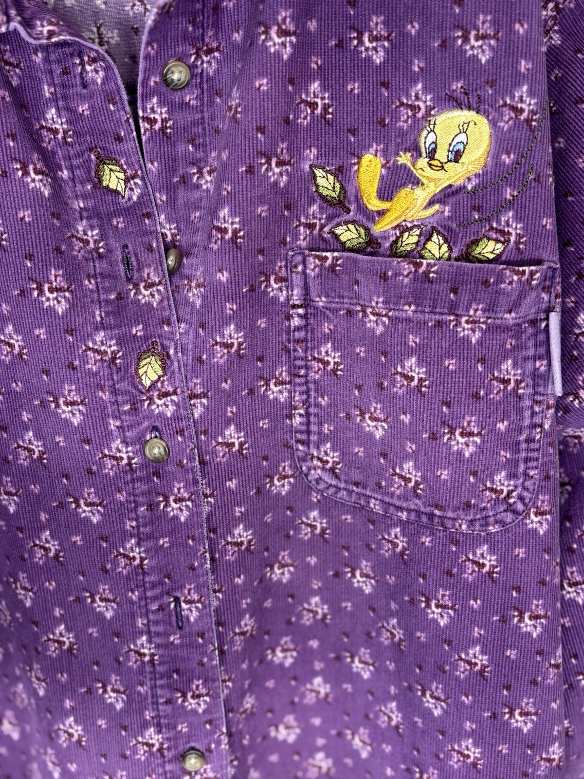 Vintage Woman’s Looney Tunes Shirt Tweety Bird Size 18W/20W