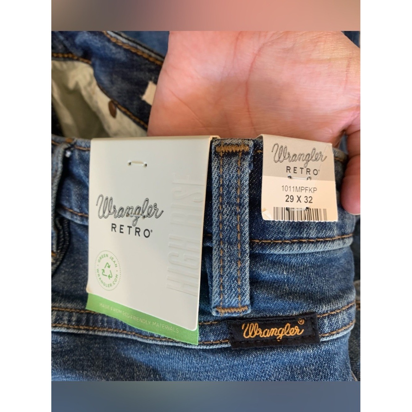 Wrangler NEW Retro Jean Trumpet Flare Jean Rodeo Cowgirl Concert Size 29×32
