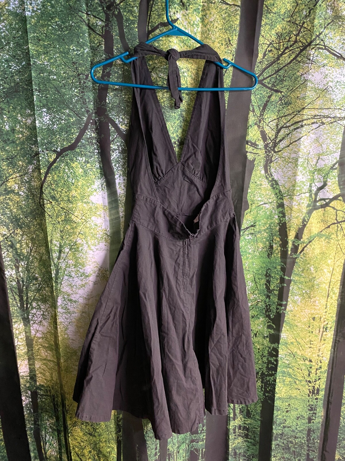Marilyn Monroe Vintage Black Halter Dress 11/12 1983 Estate of Marilyn Monroe