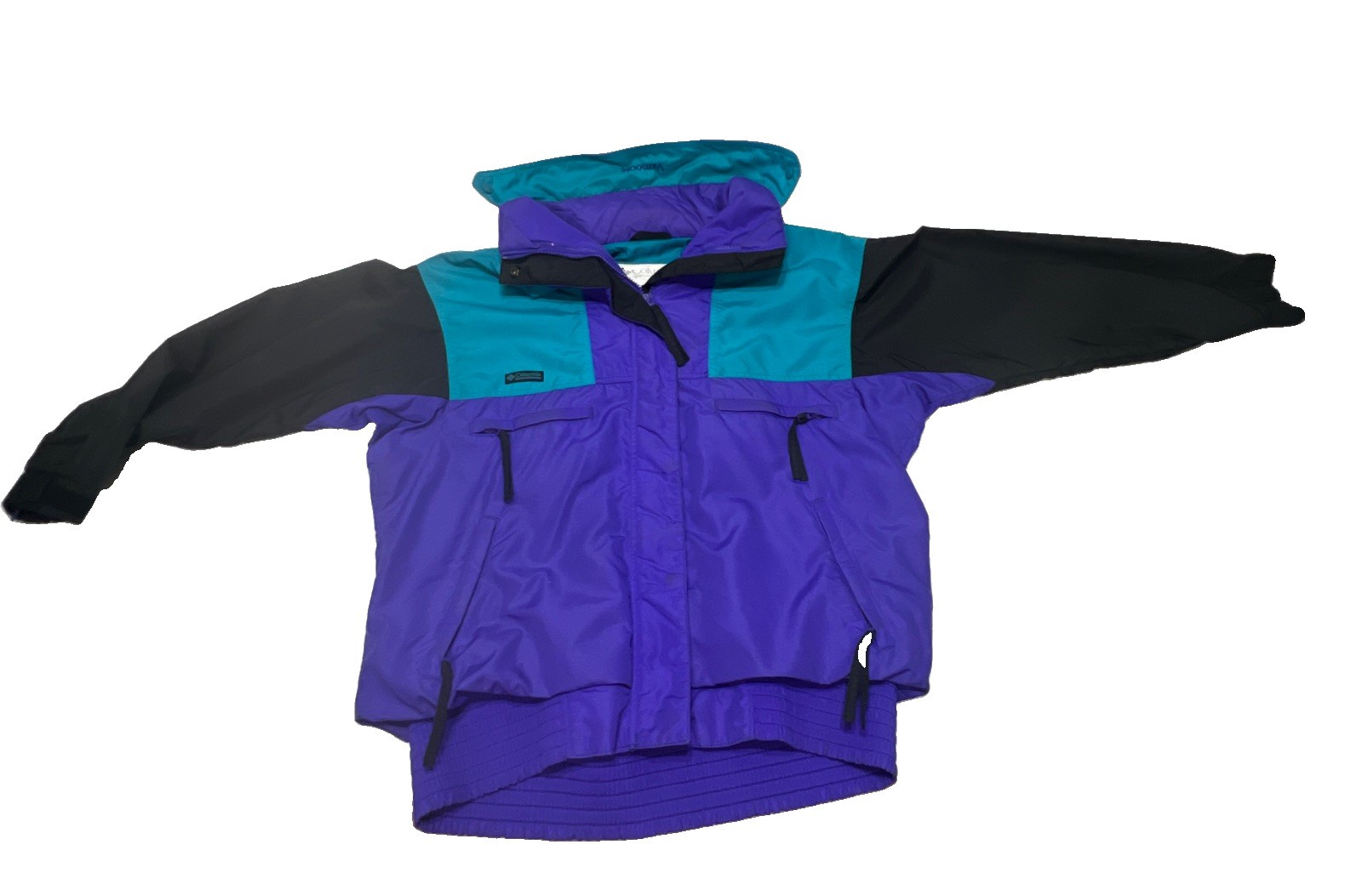 Vintage Columbia Vamoose Jacket Large Radial Sleeves Oliver Tree Style Coat