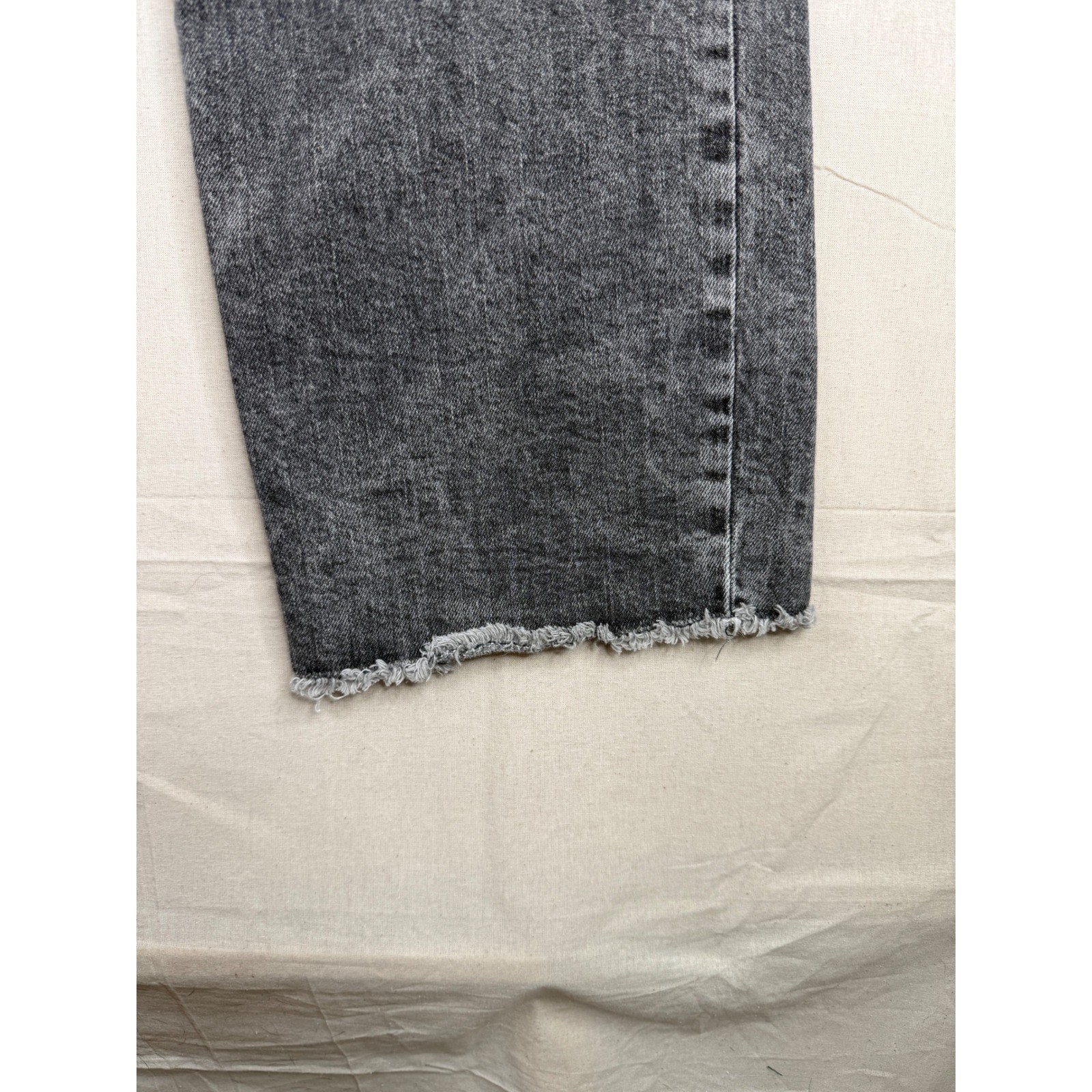 ANA Highest Rise Vintage Straight Jeans size 12 Black