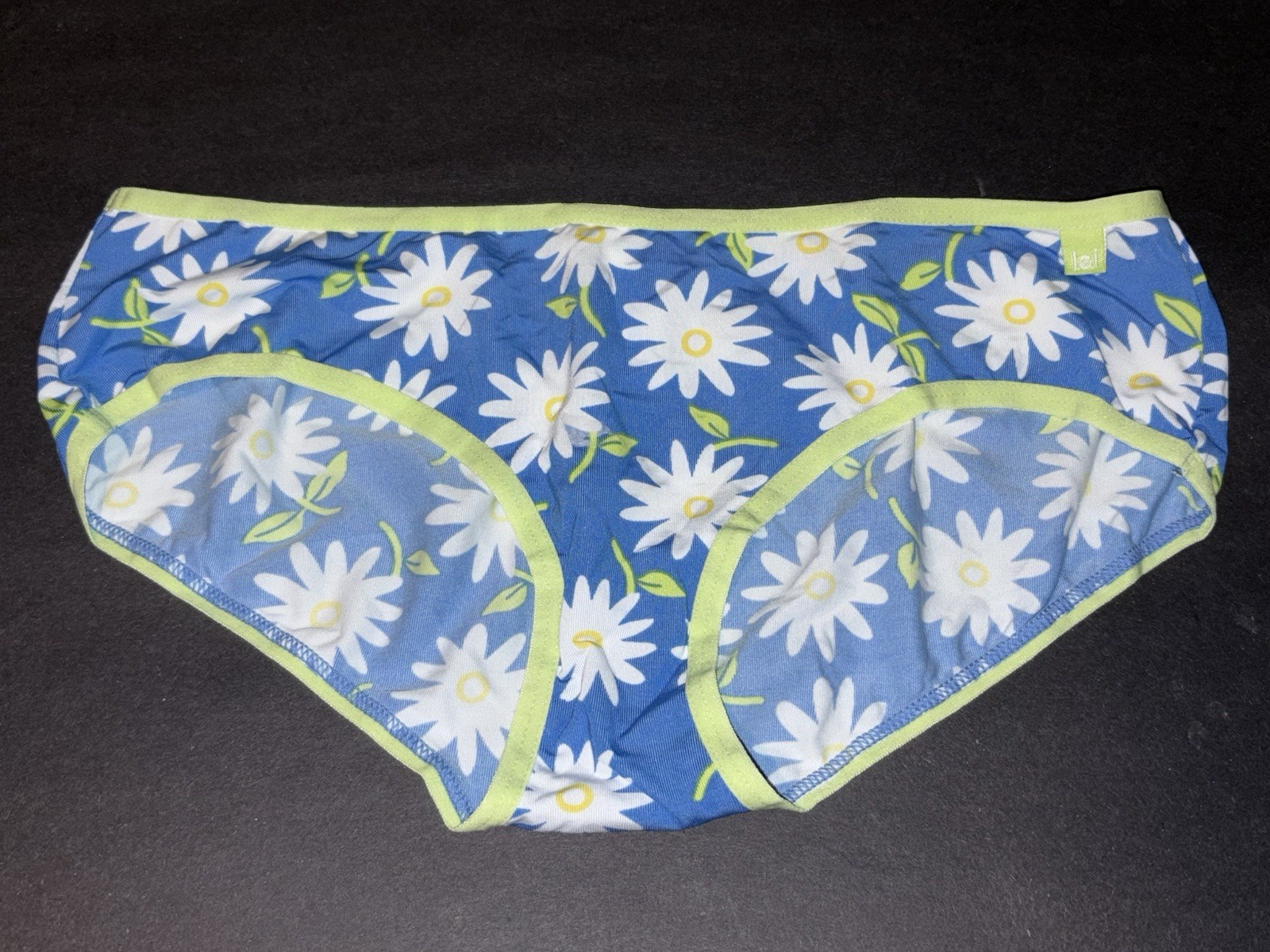 L.E.I Lei M Y2K Vintage Floral Low Rise Hipster Soft Bikini Panty Underwear
