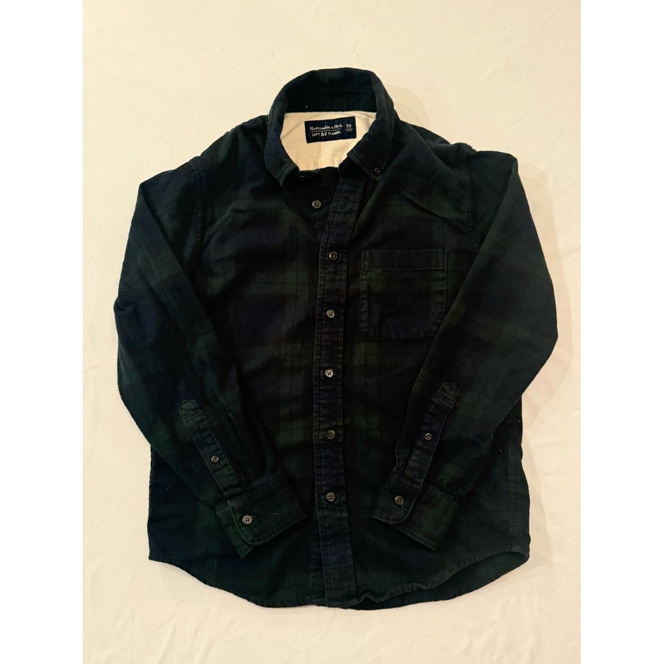 Abercrombie & Fitch Plaid Button-Down Shirt
