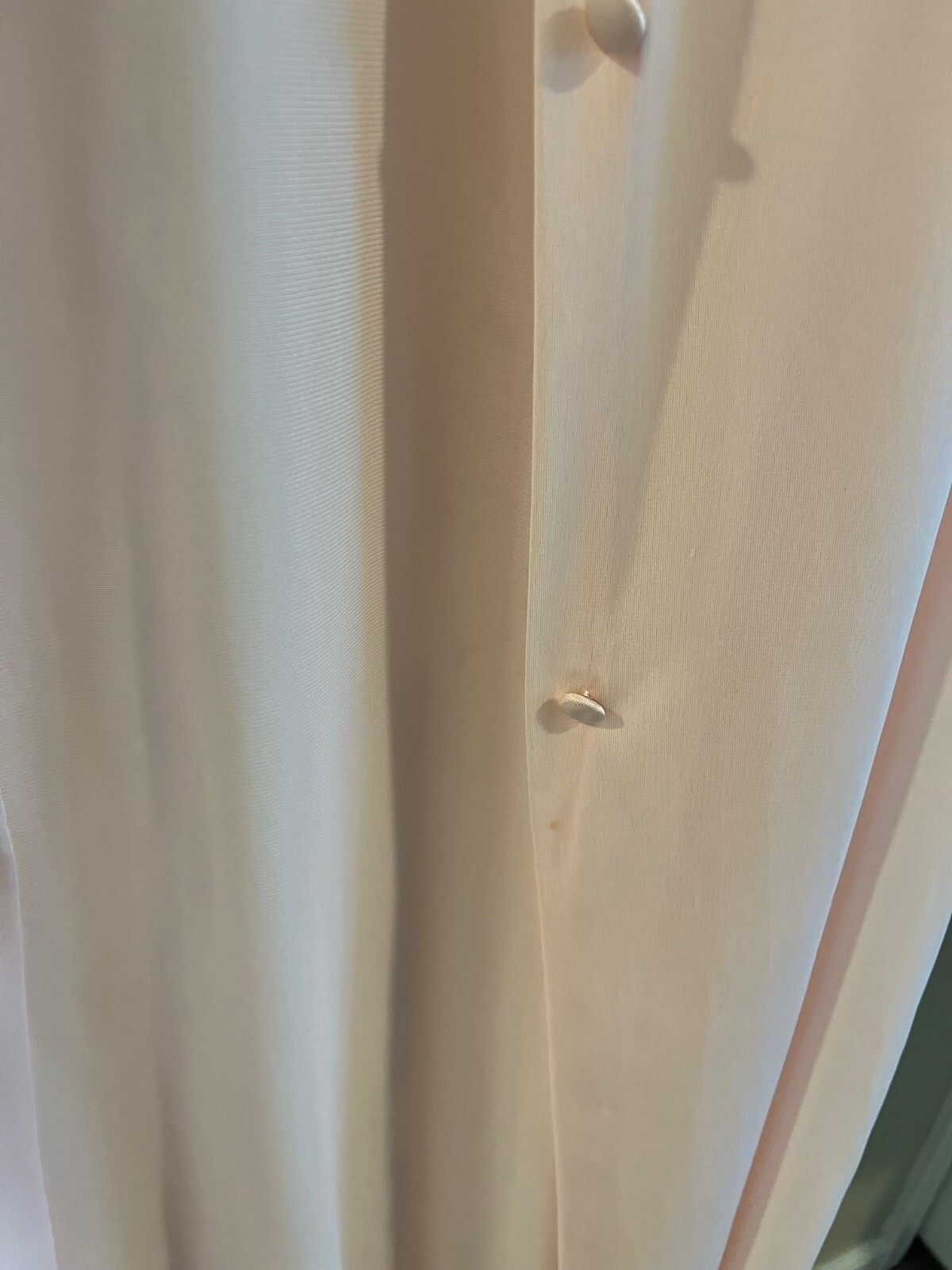 Vanity Fair Blush Pink Nylon Negligee – Size Small – Made in the USA Vintage