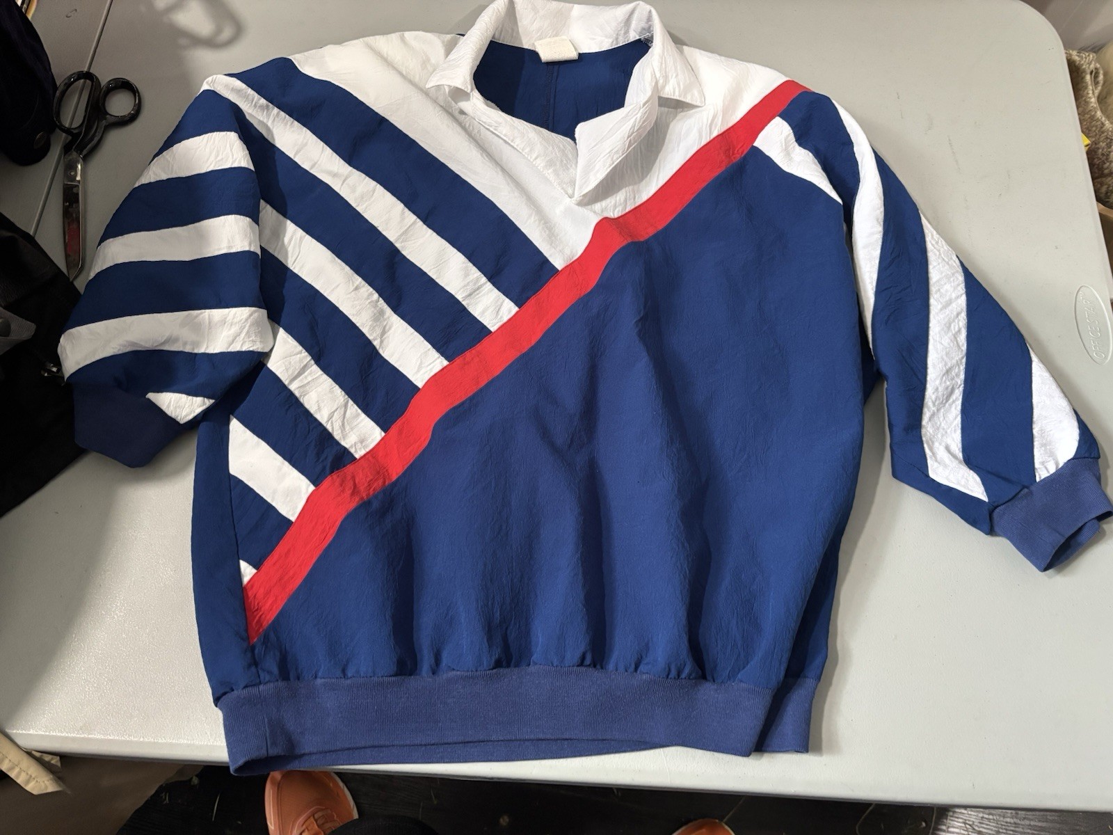 80’s Vintage G.W. A Division Of Graff Women’s Red White Blue Color block