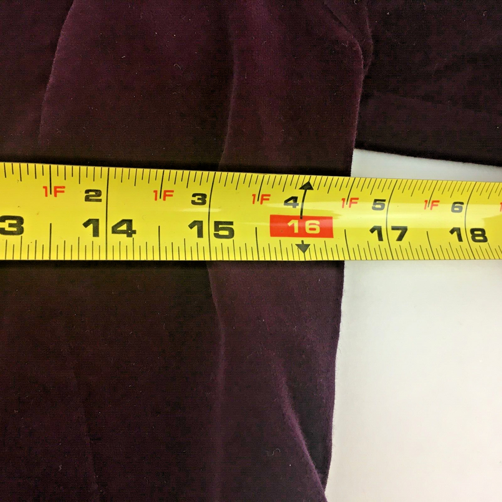 renaissance Ren Faire Womens Velvet jacket lined Size 8 Plum Black Boho