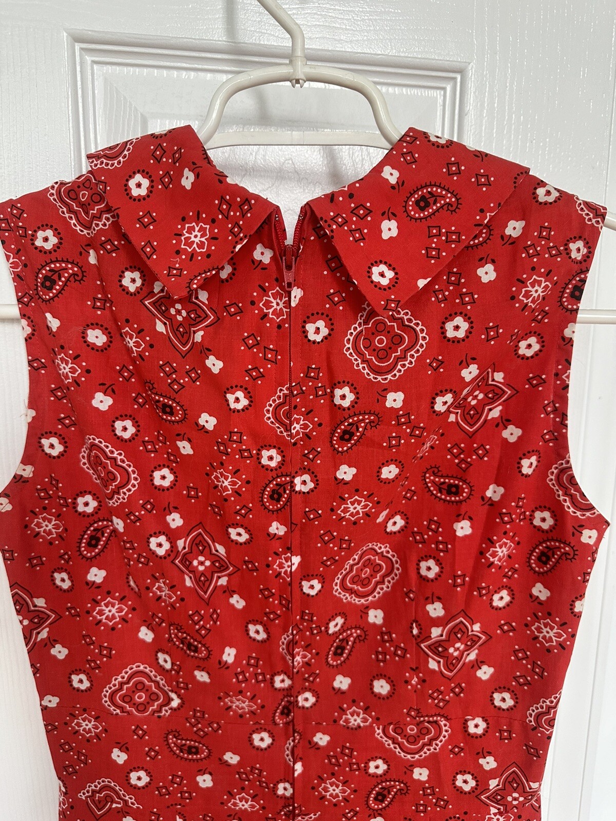 Bernie Dexter red sundress 1950s vintage style Bandana Dress Red Size M