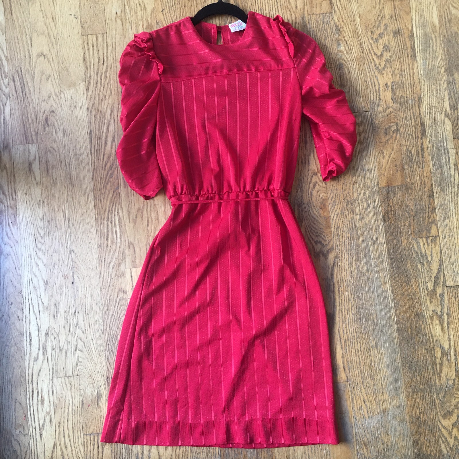 Diamond’s Run Vintage Red Dress Designed by Wayne Diamond Size Small 7