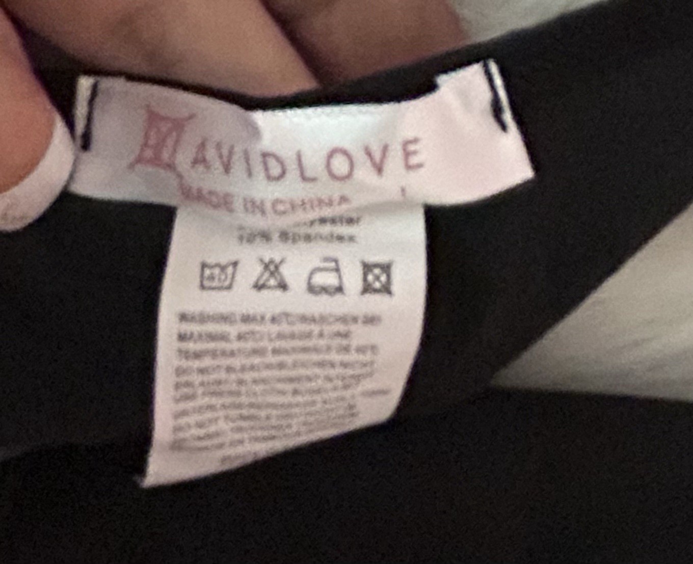 2PC AVIDLOVE Black Shiny Satin Silver Trim Bra & String Bikini Panties L NWT