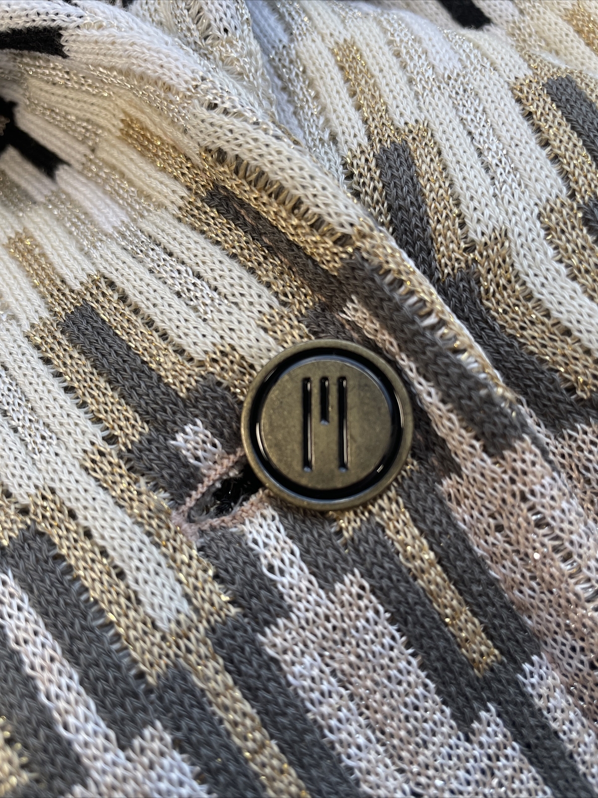 MISSONI WOMEN’S JACKET 2008/12 VINTAGE JACKET BLAZER WOMAN ’00’S JHA316