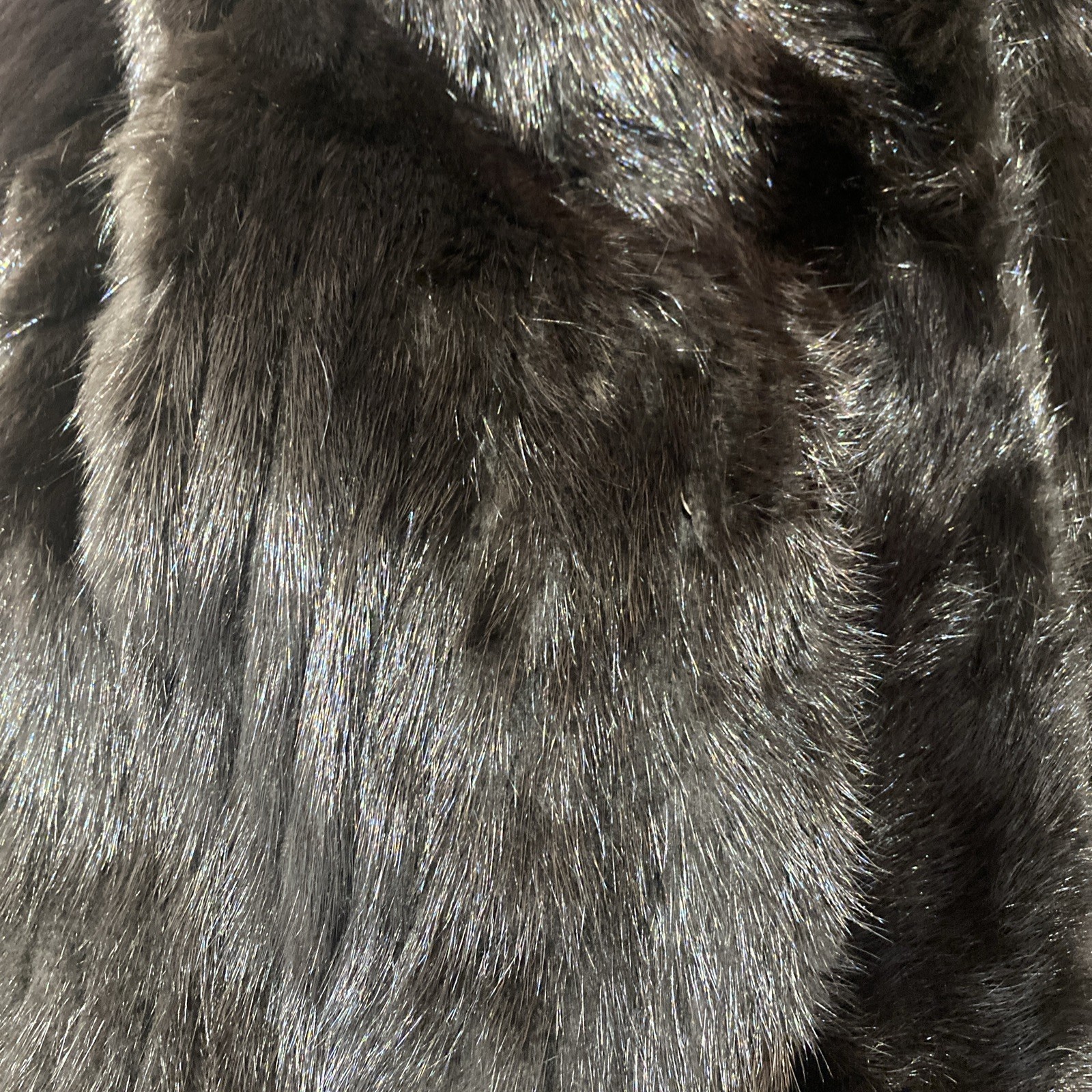 Glamorous Vintage Dion Furs Black Mink Coat