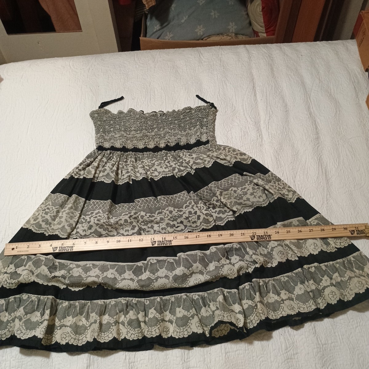 Vintage Tube Top Dress/Or Skirt. By Funky People Brand. Boho. Hippie Size Med.