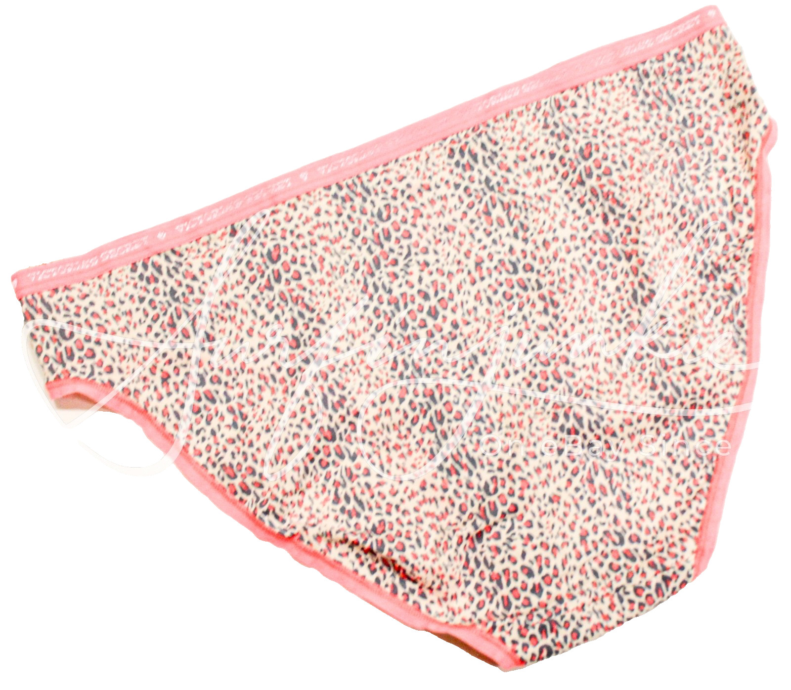 Victoria Secret Vintage Panty Panties XL Cotton Bikini Low Rise Hiphugger Pink