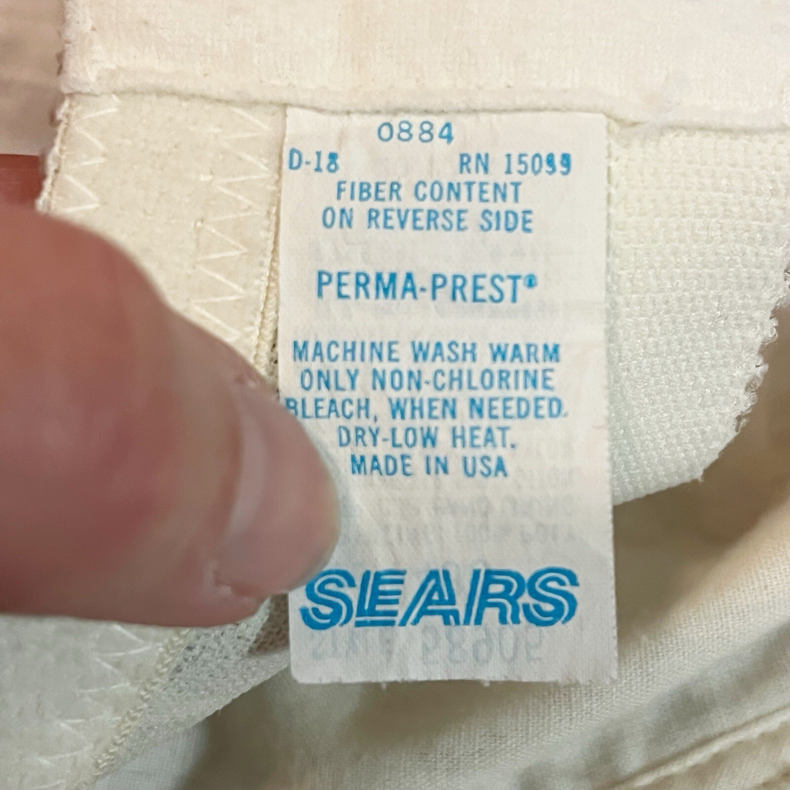 Vintage Sears Nylon Perma Prest Bra Sz 40C 50s 60s Burlesque Wireless #58905