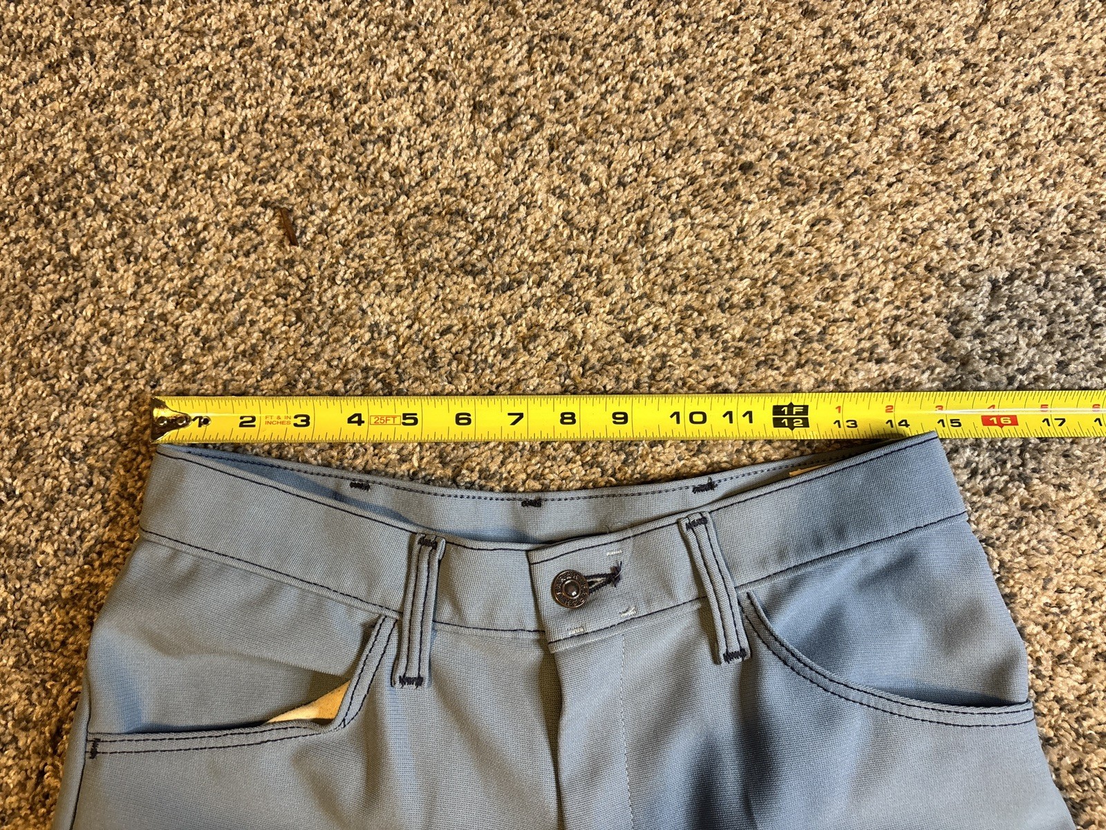 Vintage 70’s Farah Pants Women Size ? Flare Bell Bottoms USA RARE