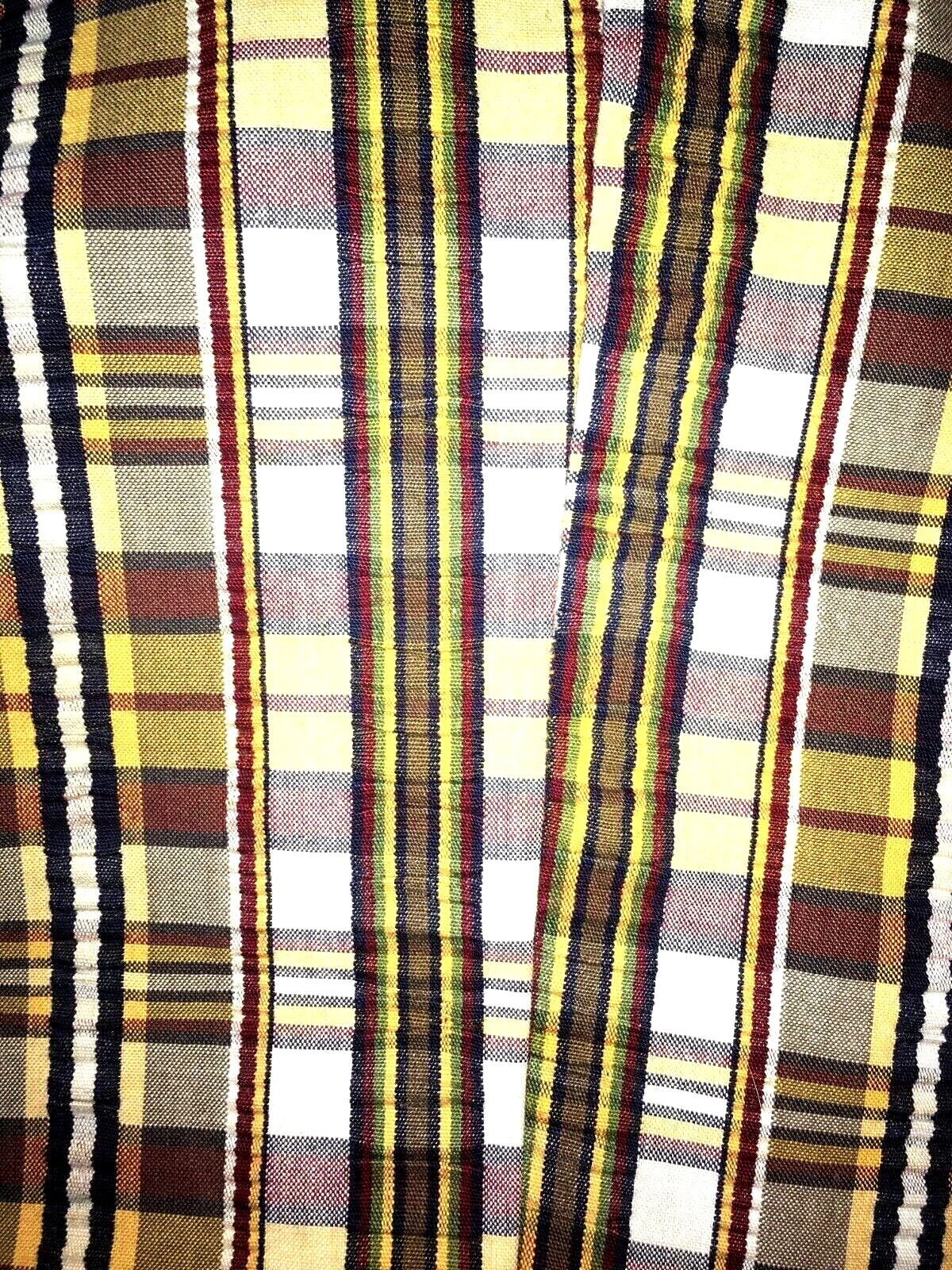 Plaid Pant DESIGNER WRIGHT Vintage Ultra Flare, Ultra High Waist 27in