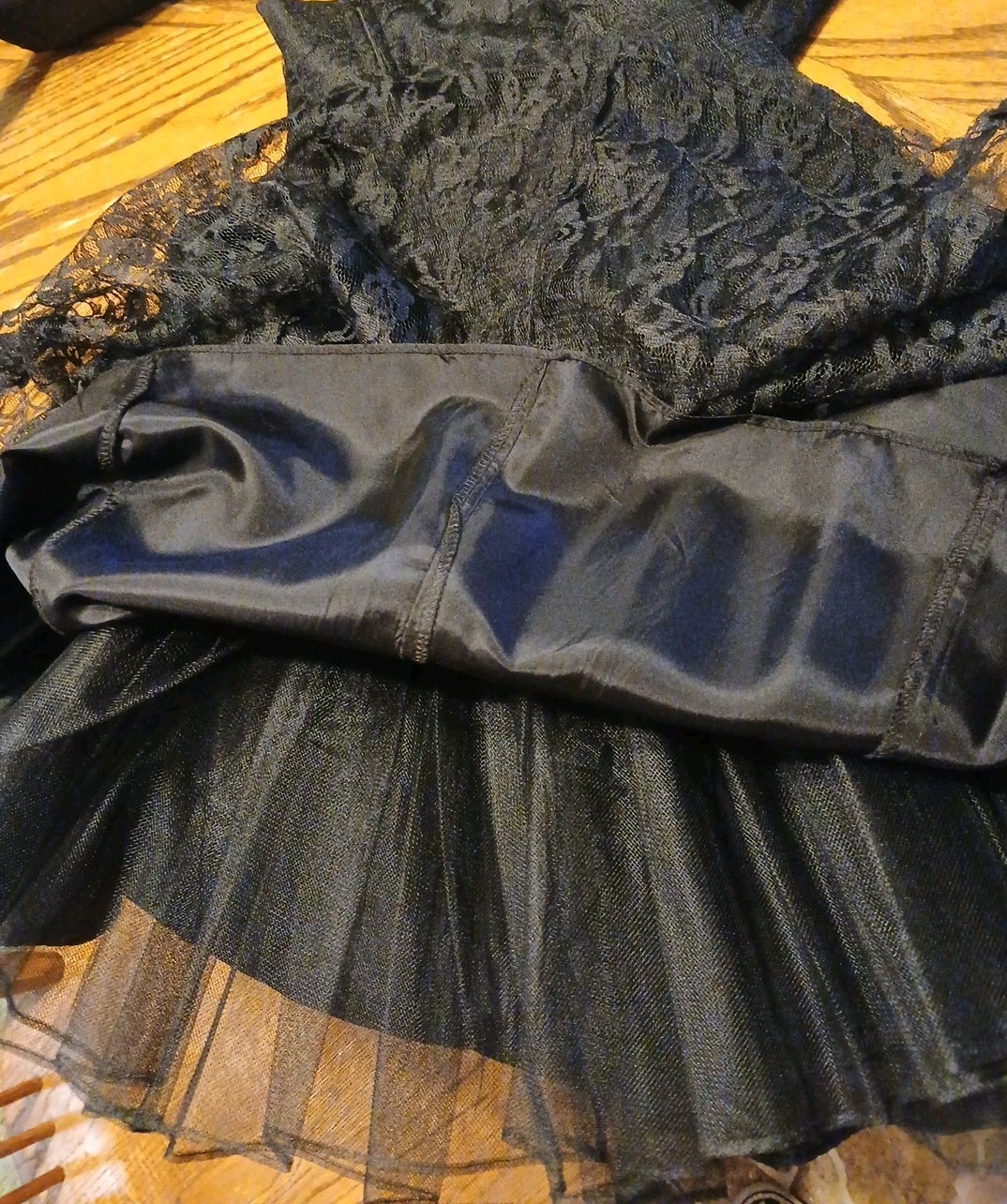 Vintage 80’s XS/S Mademoiselle Black Lace Mini Cocktail Prom Dress With Jacket