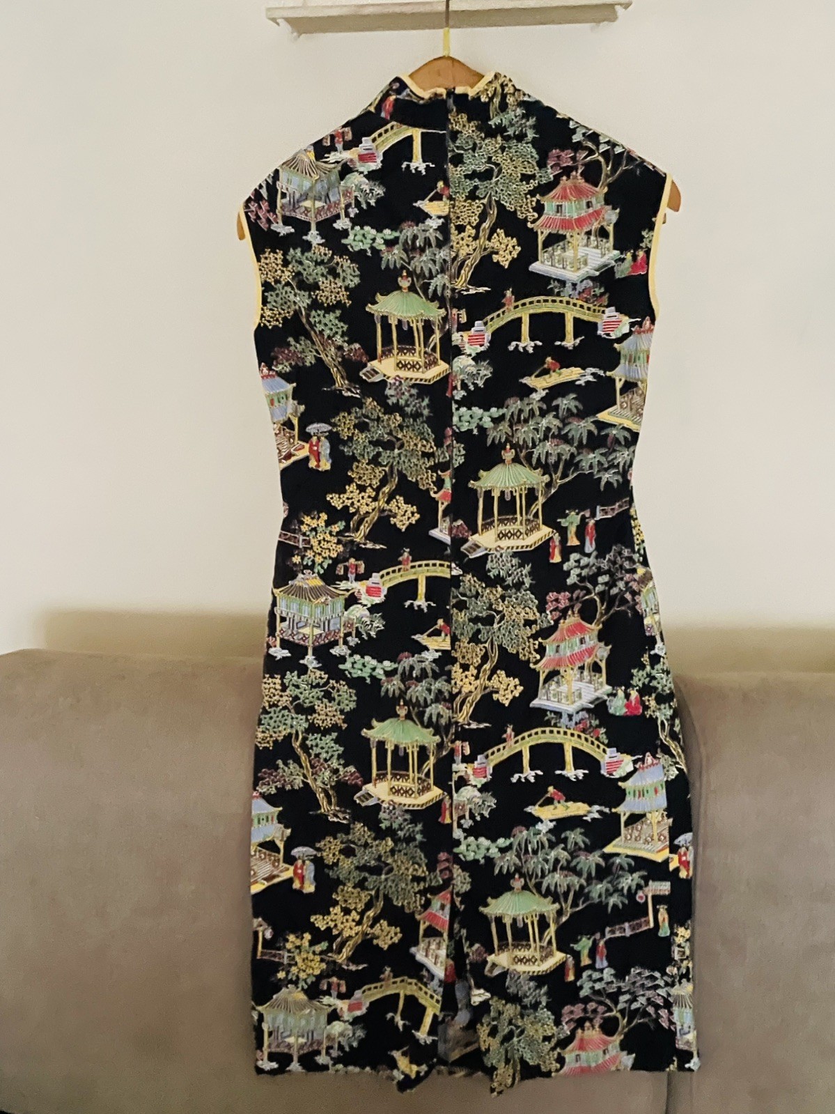 Vintage 1950s Japanese Tailored Dress