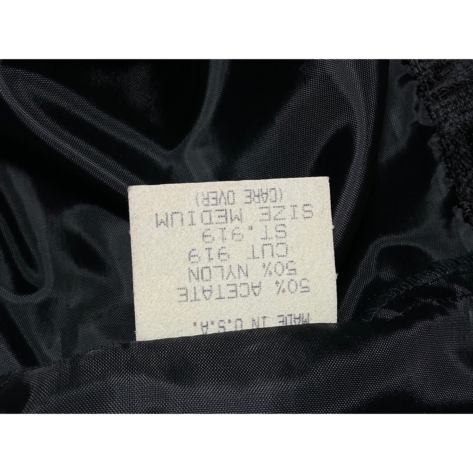 Sue Wong Bolero Jacket Medium Black Burgundy Lace Velvet Sequin Beaded Fringe