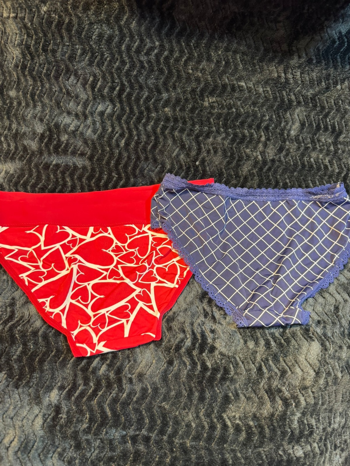 NWOT SPLENDIES HIPSTER BIKINI PATTERNS XL PRETTY CUTE SATIN NYLON