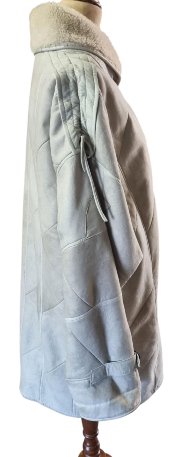 Vintage 1960s/70s Ledermann Shearling Coat Women’s AU 14/16 Long Jacket