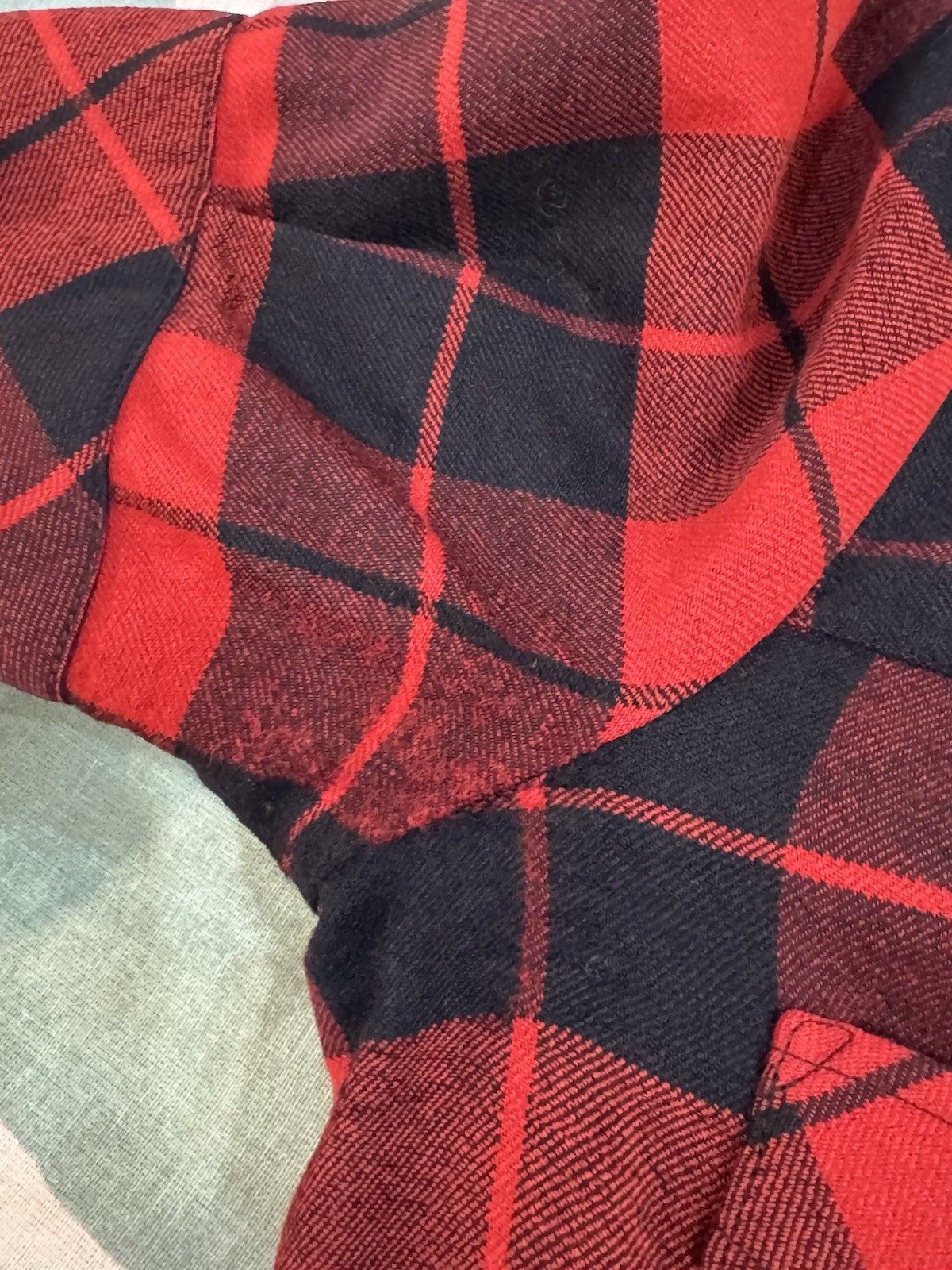 D&G Dolce Gabbana Red Black Plaid Wool Shirt Dress IT 42 US 6