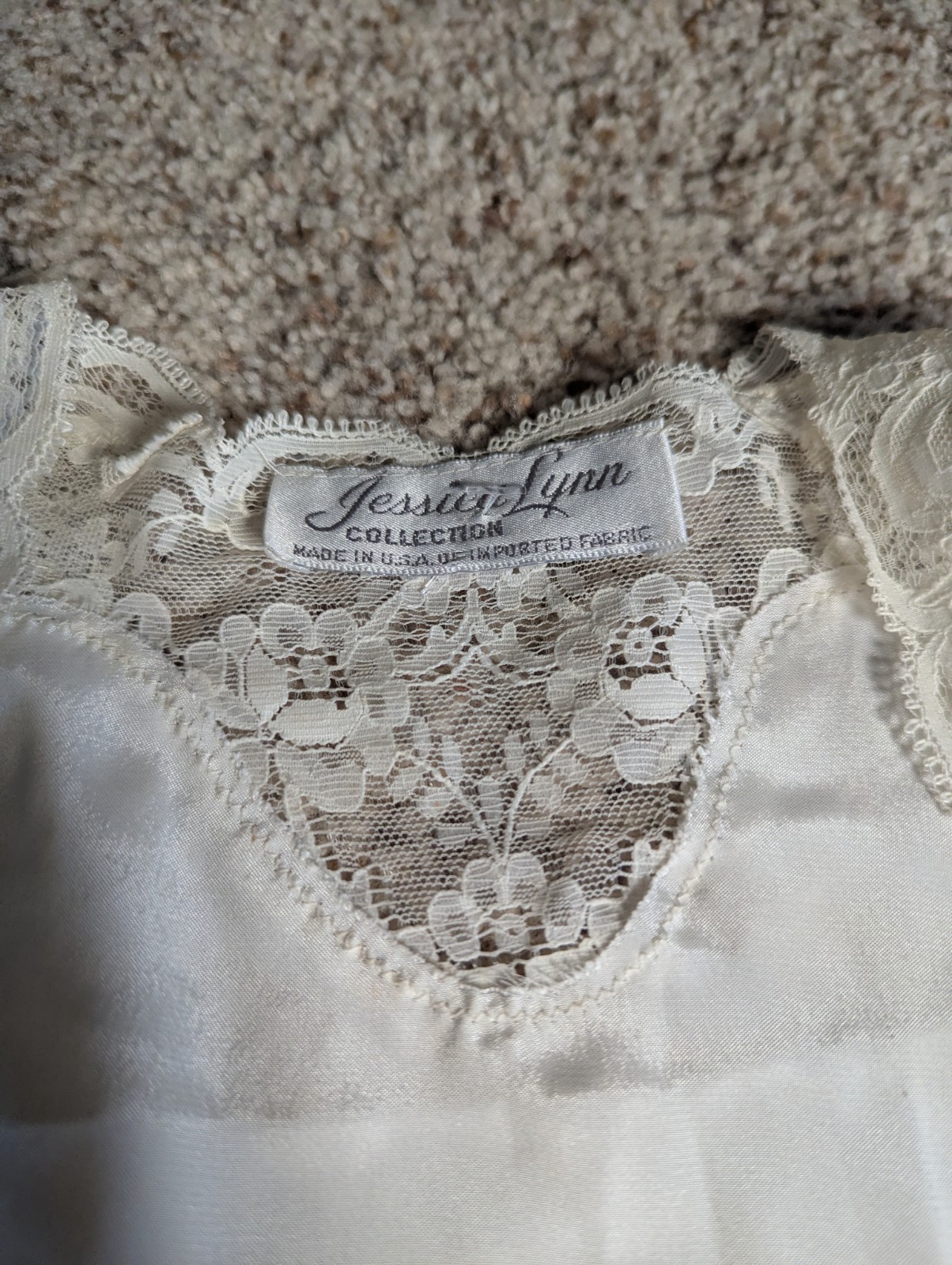 Vintage Robe The Jessica Lynn Collection Gatsby Wedding Sleepwear Size Medium