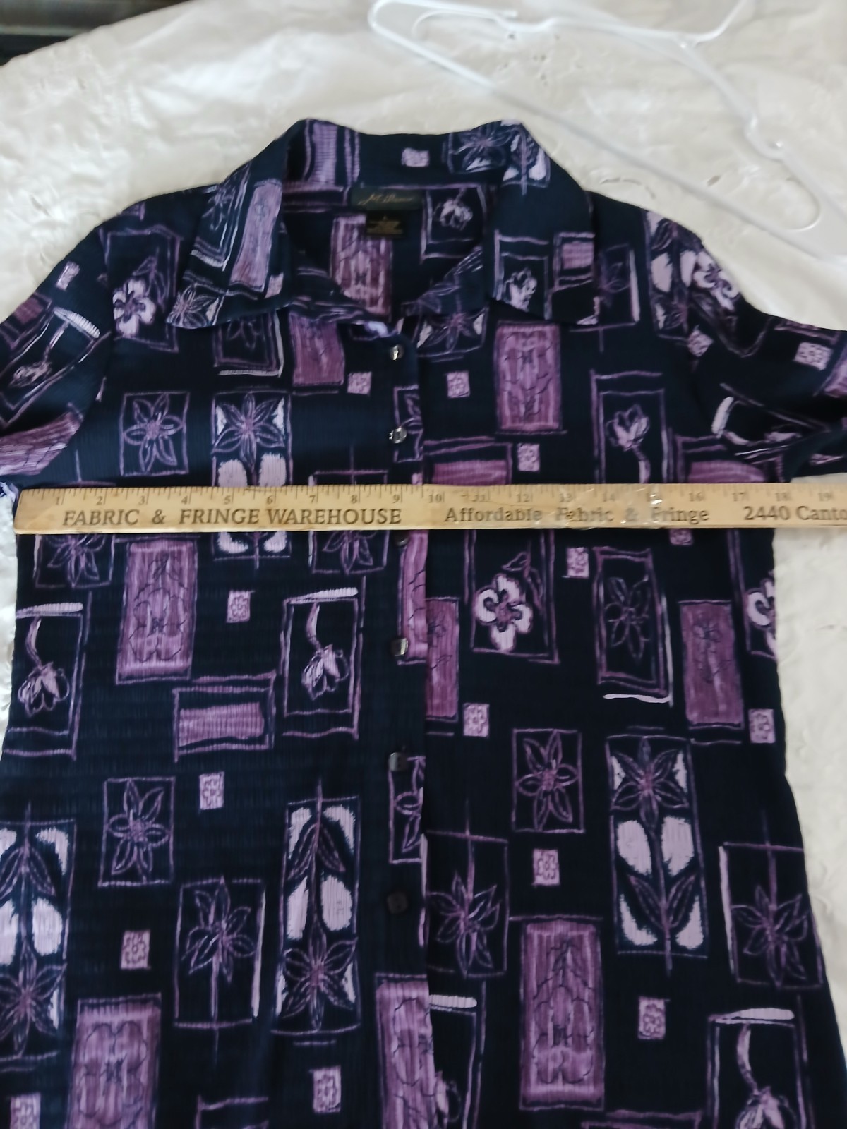 80’s Vintage Milano Funky Ribbed Stretchy Long Sleeve Button Blouse (A3)