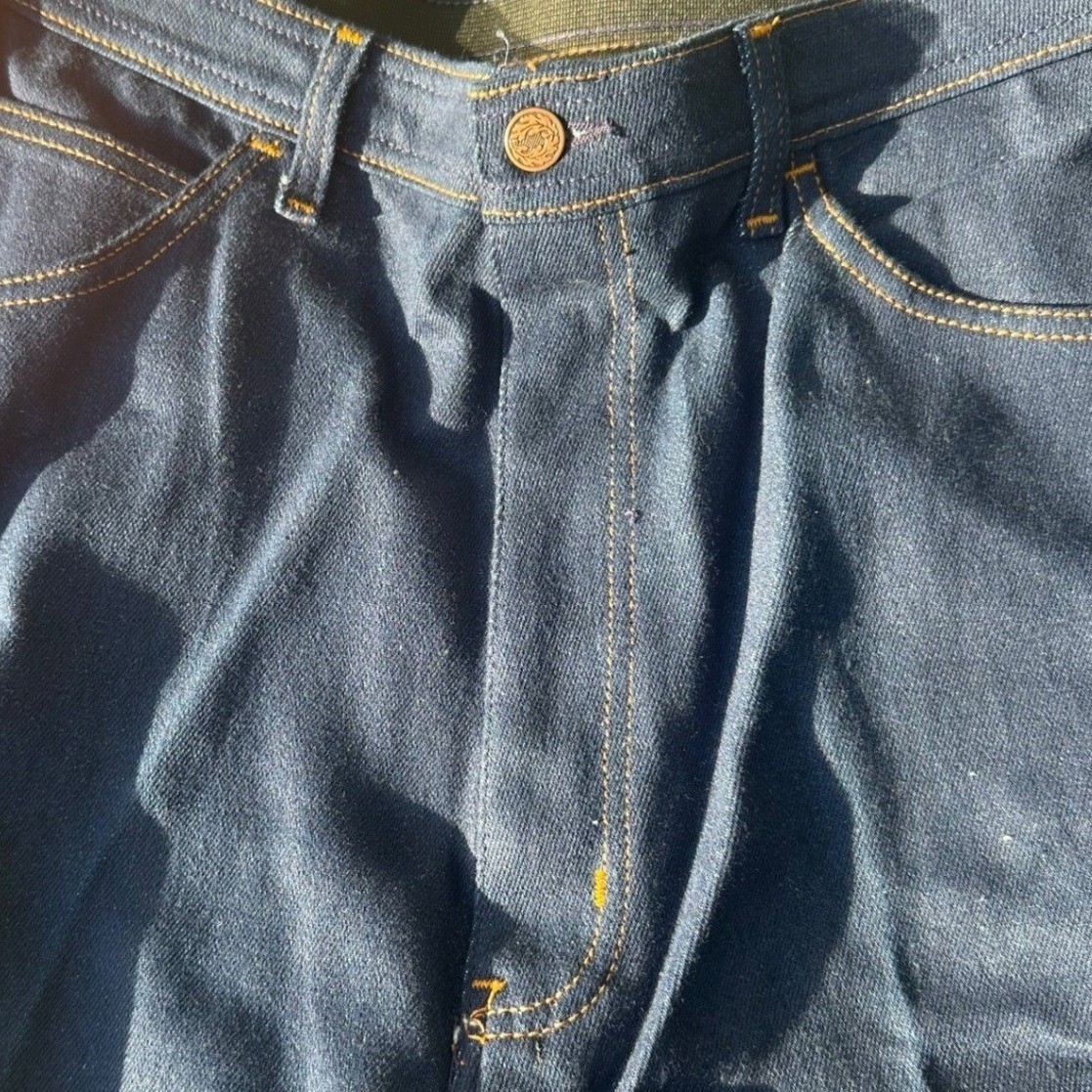 Vtg CHAPS Taylor Togs Womens Action Jeans 36 Mallard Duck Expand-A-Waist USA