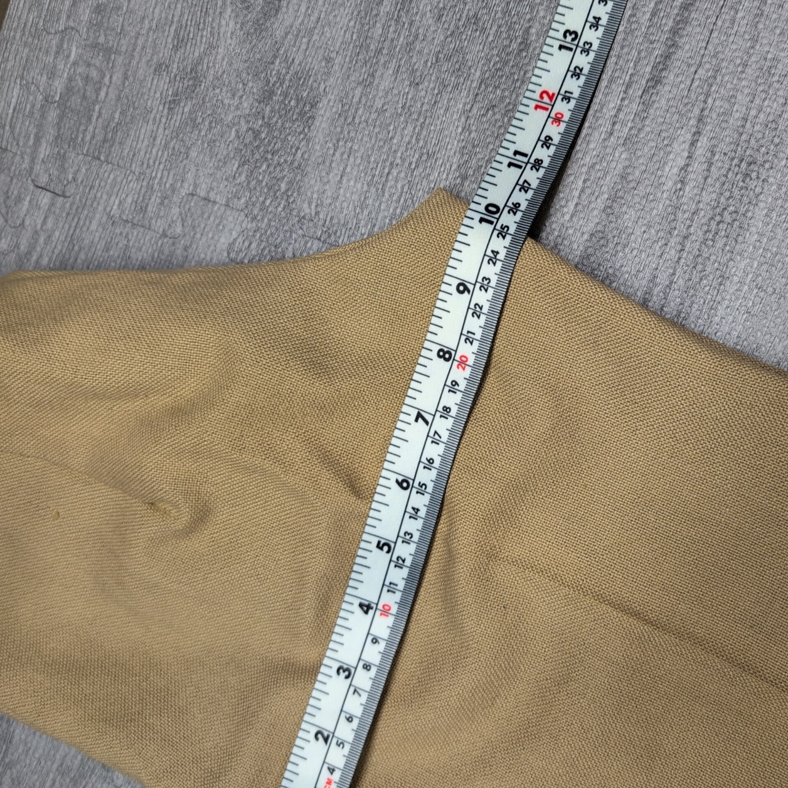 Levi’s For Gals Sta-Prest Cotton Canvas Slacks 28×32 Big E Bush Pants Bellbottom