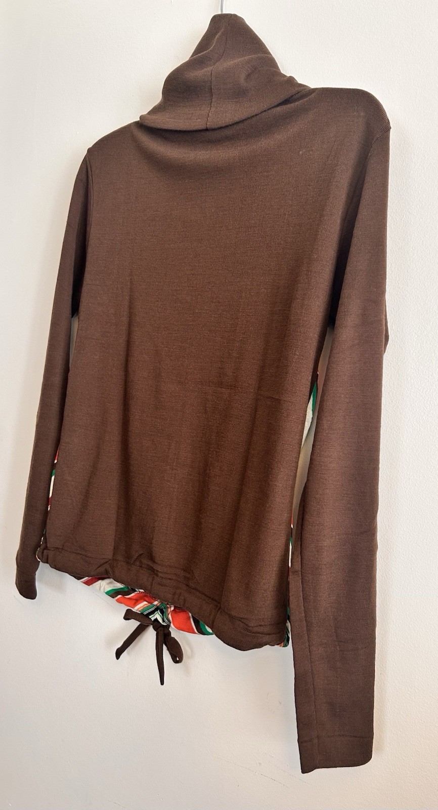 Vintage 70s Turtleneck Sweater Helen Sue Size Medium