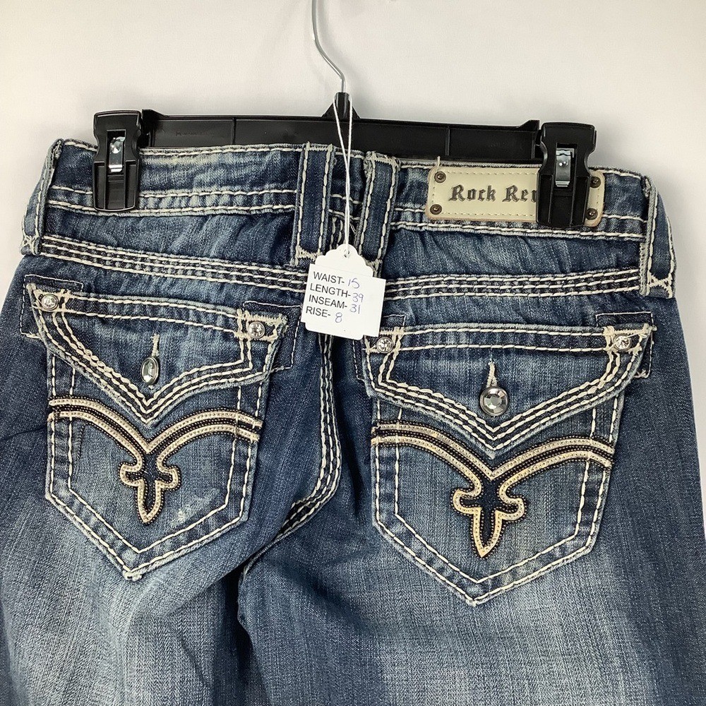Rock Revival Elaina Easy Boot Cut Jeans Y2K Vintage womens size 26