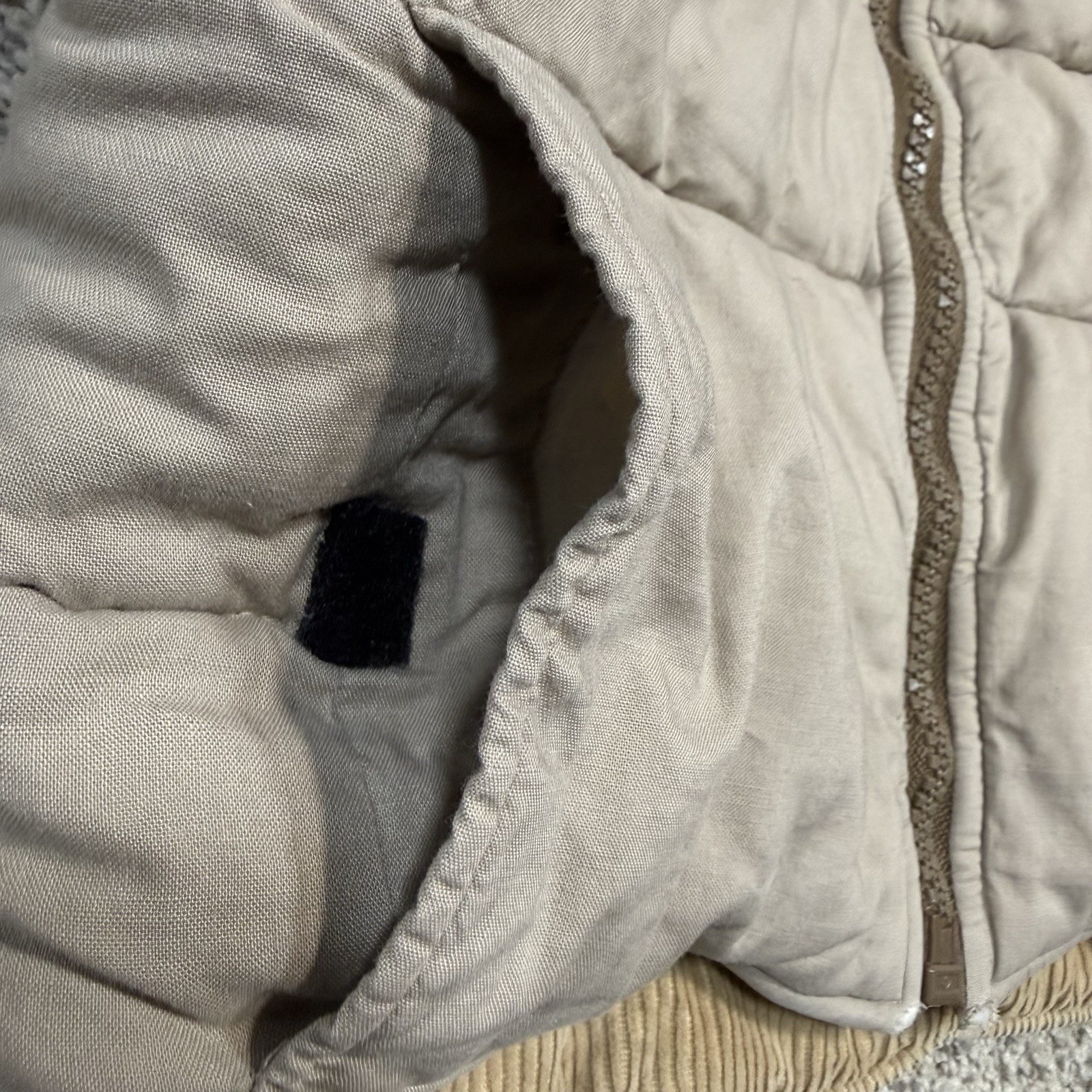 Vintage 80s The Limited Ski Wear Reversible Corduroy Puffer Vest Womens L