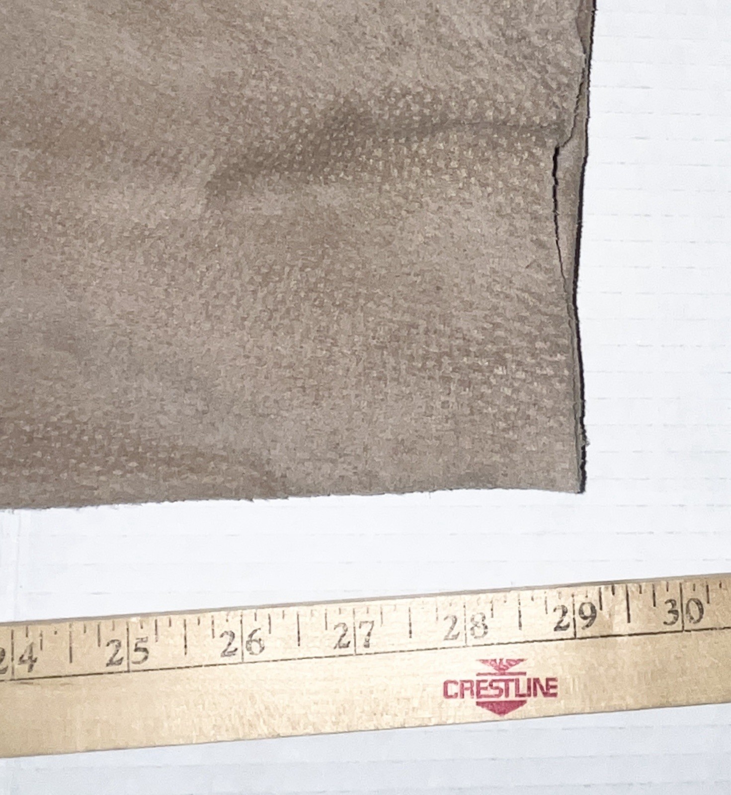Vintage NWT Suede Jeans Women’s 28 Tan Taupe Luxury Western 80s BritPop Boho Art