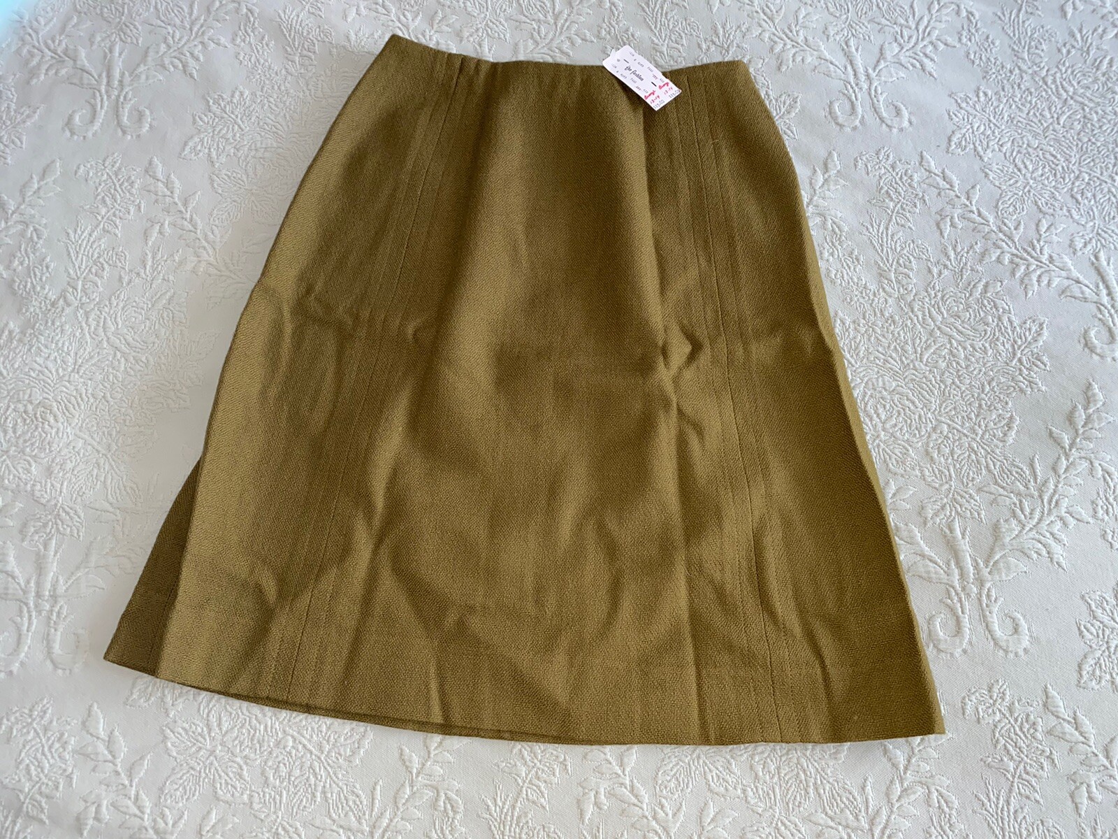 Vintage Pencil Skirt 60s Tami Sophisticates San Francisco Green NEW M/L Mod GoGo