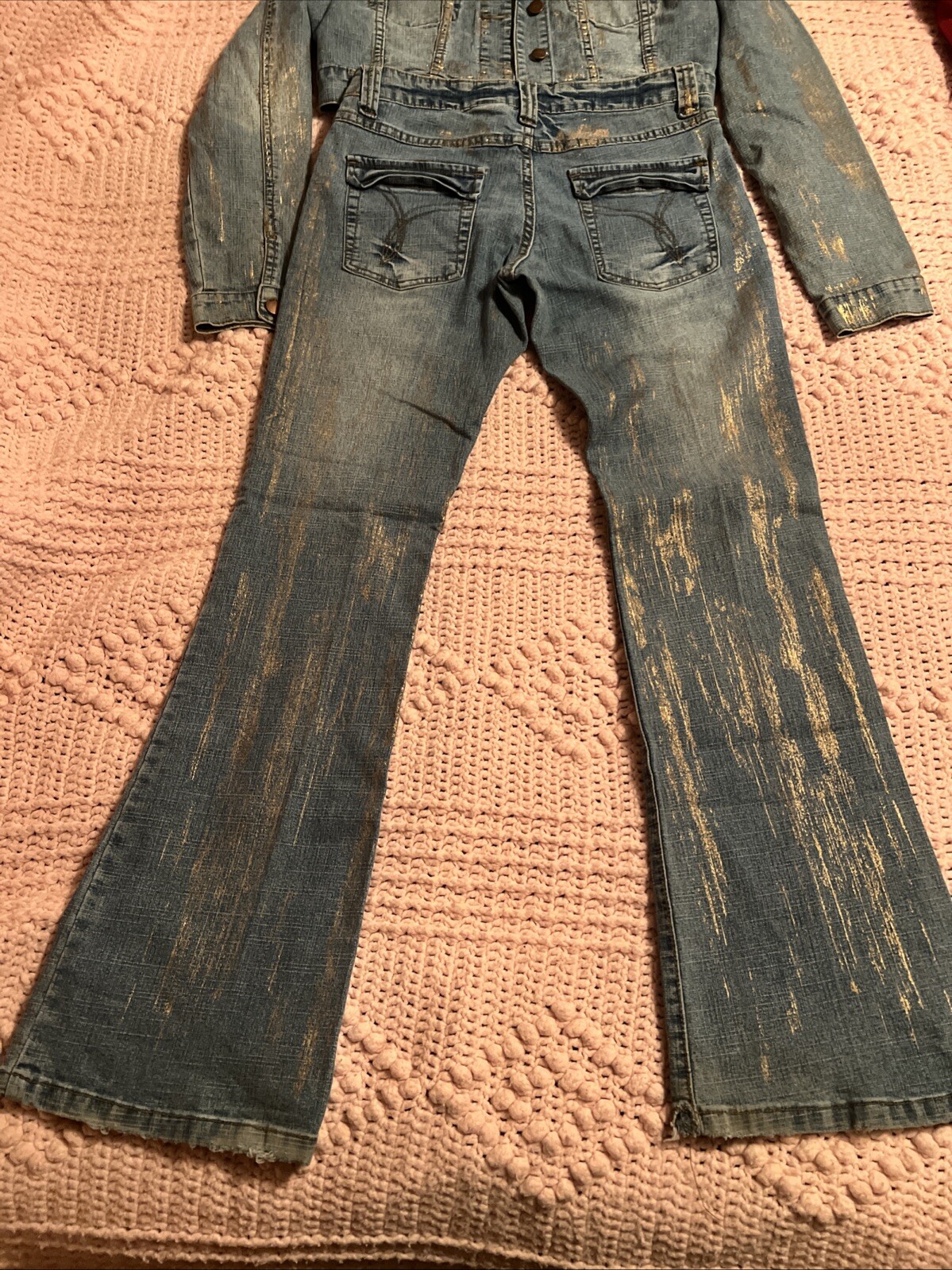 Vintage Crest Jeans Denim Outfit “70s – 80’s Costume”