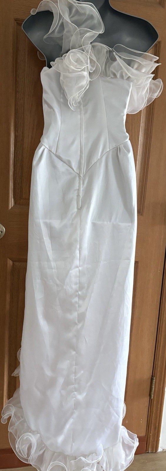 NOS DIRTY DANCING White Wedding Dress Fantasy Formals Sz 8 *read