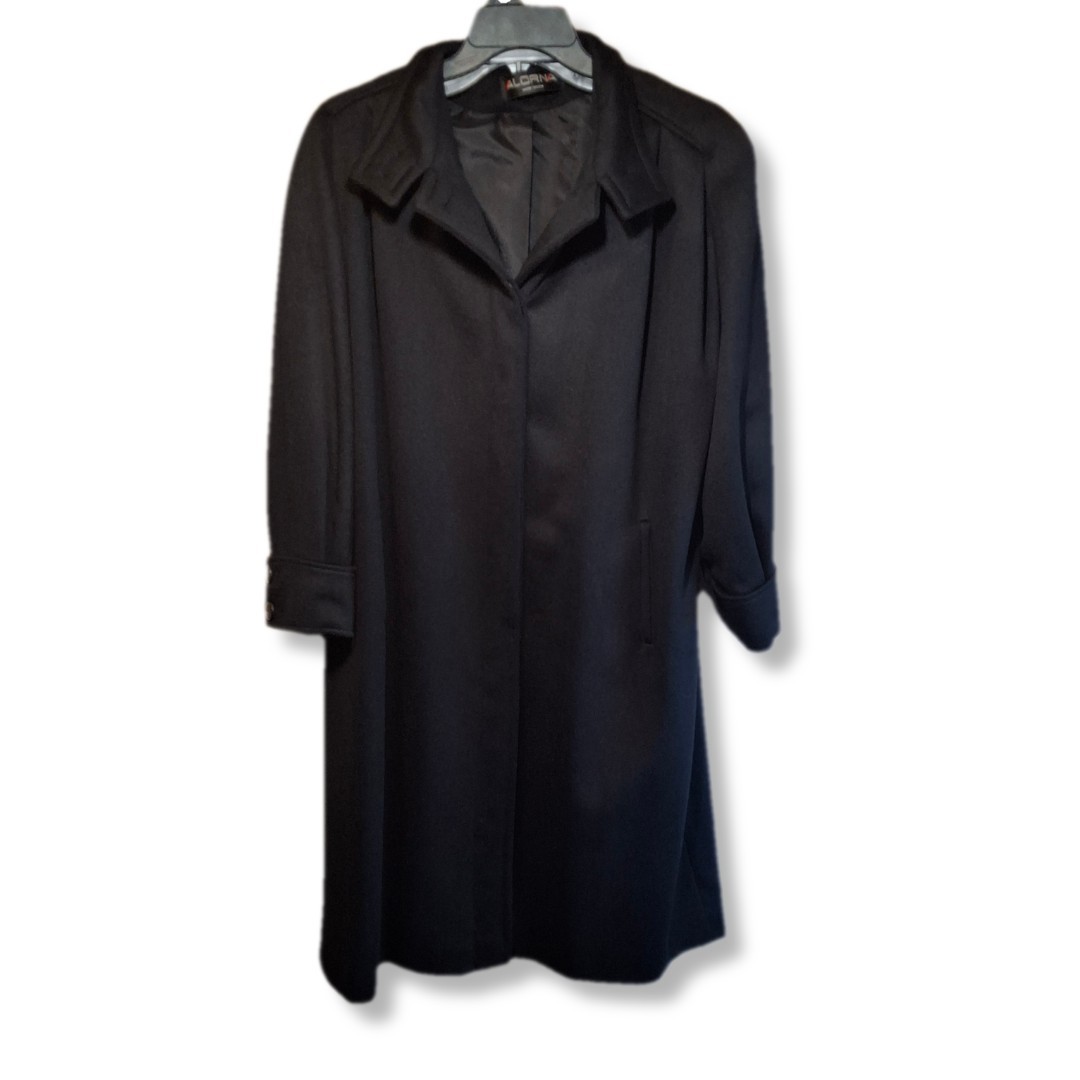 Alorna Vintage 80s Wool Full Length Coat | Union & USA Made | Read Description