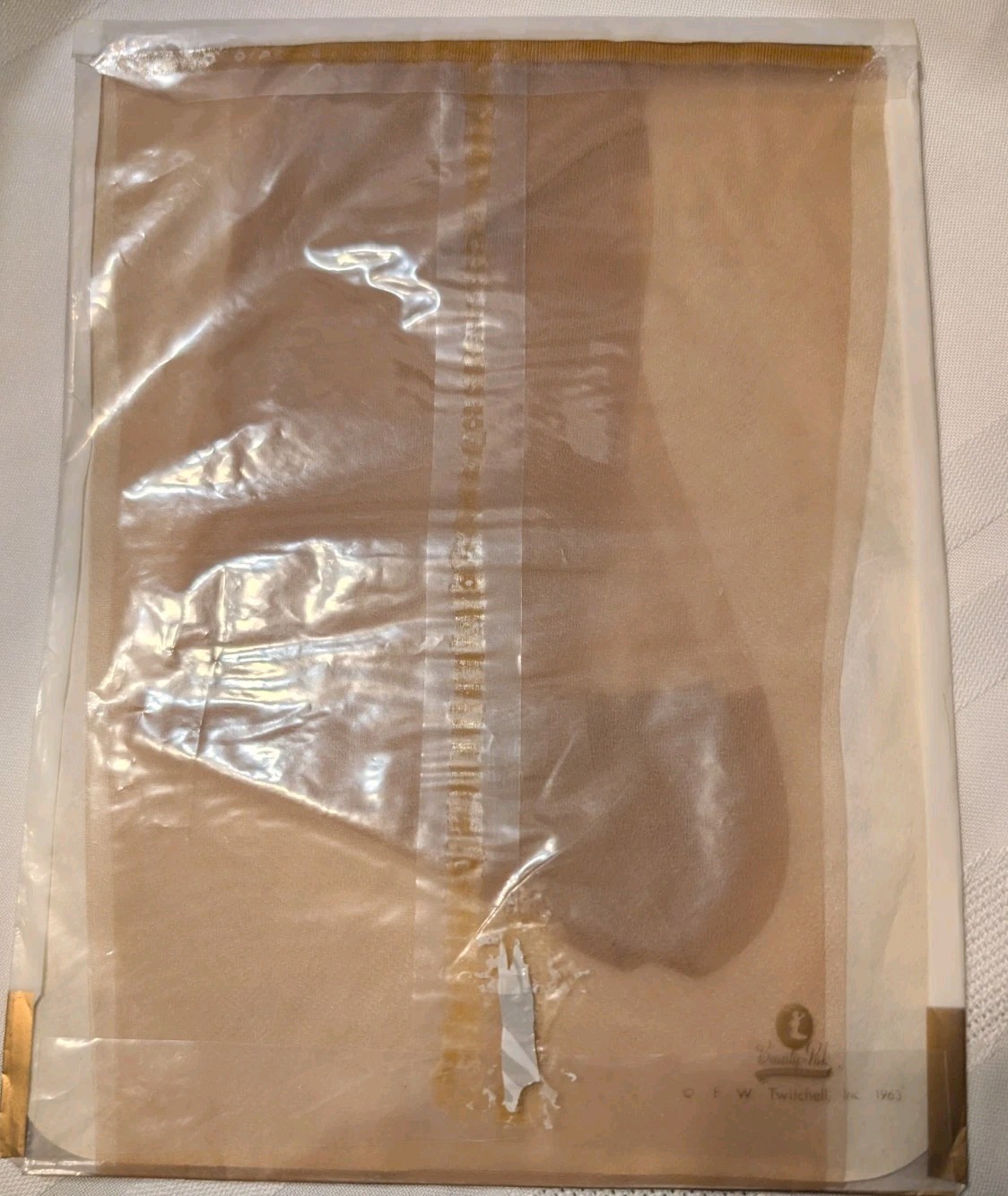 VTG Beautiful Hosiery Seamless Stockings Size 10 Rose Glow