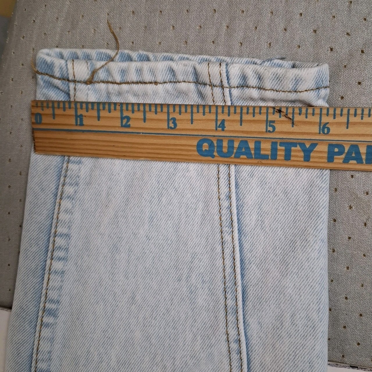 VTG Lawman Jeans Women Sz 13 Western High-Waist Light Wash Tapper Denim Pant 80s