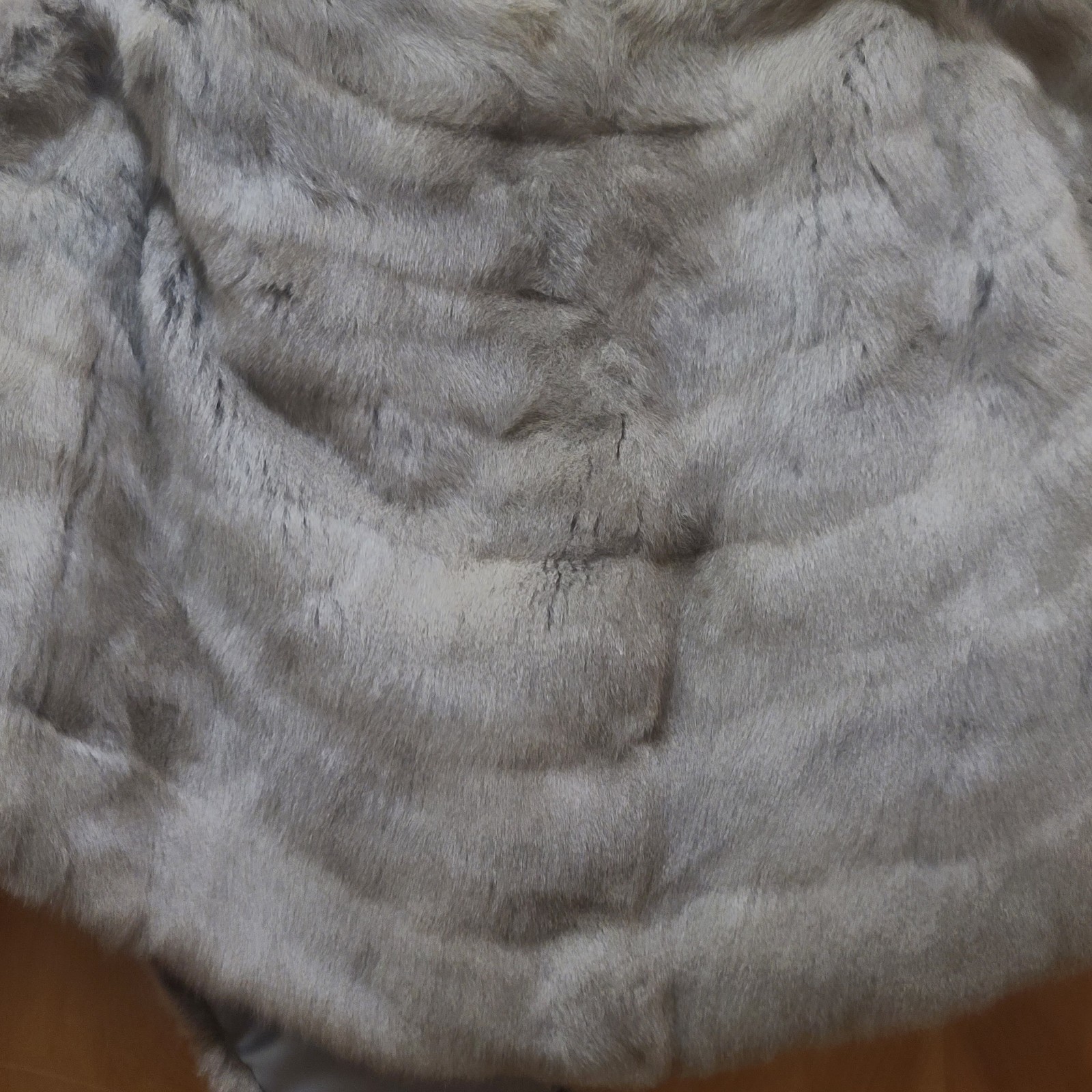 Milton L. Gumbert Vintage Brown Real Mink Fur Shawl Cape Satin Lining No Size