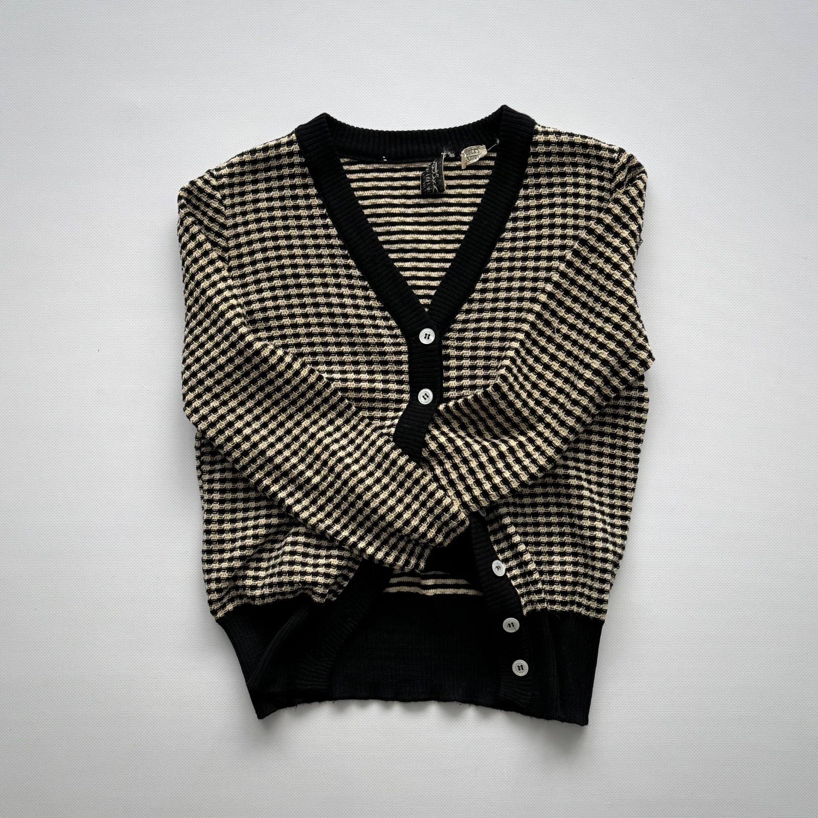 1960s American Vintage Dalton 'for Bullocks Wilshire’ USA Women’s Wool Cardigan