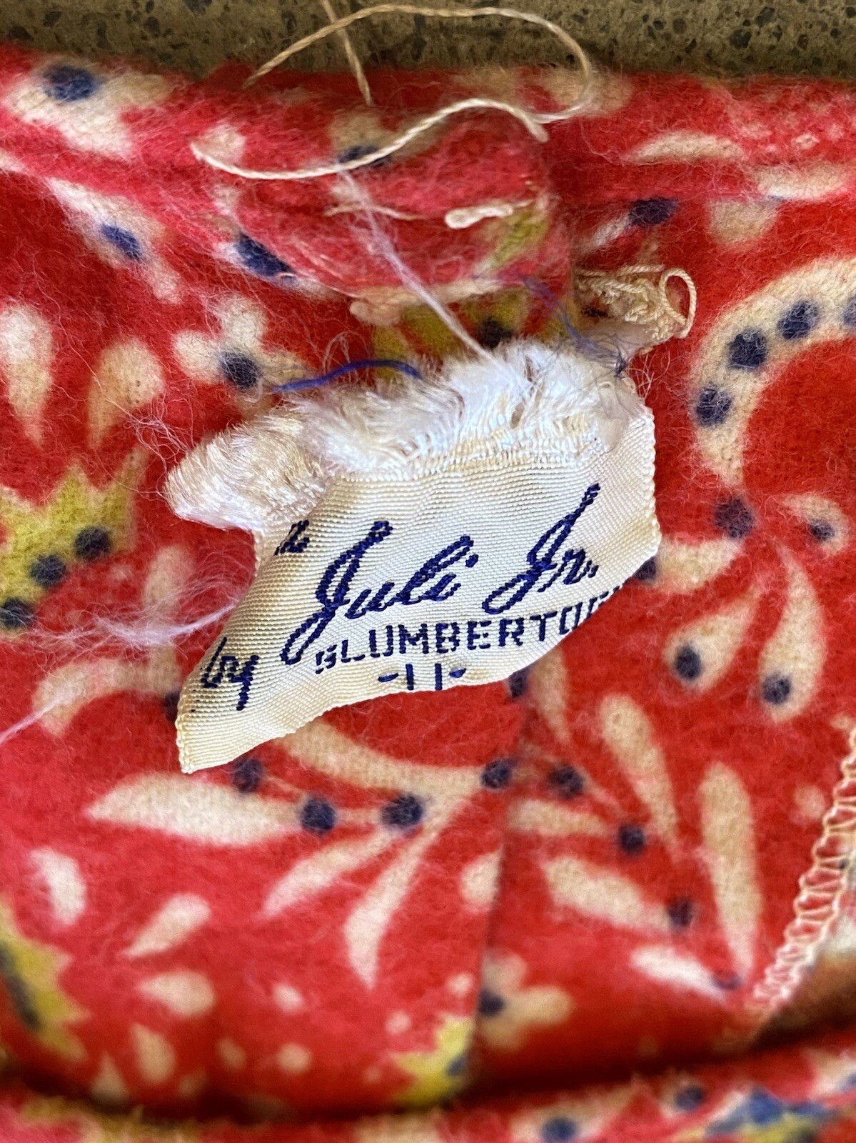 Vintage 60’s Juli of Slumbertogs Paisley Boho Nightgown Loungewear cotton 11